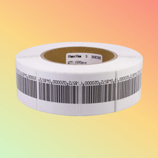 Epowsens RF4040 EAS security anti theft 8.2MHz RF soft adhesive label 40x40mm - NEOTECH