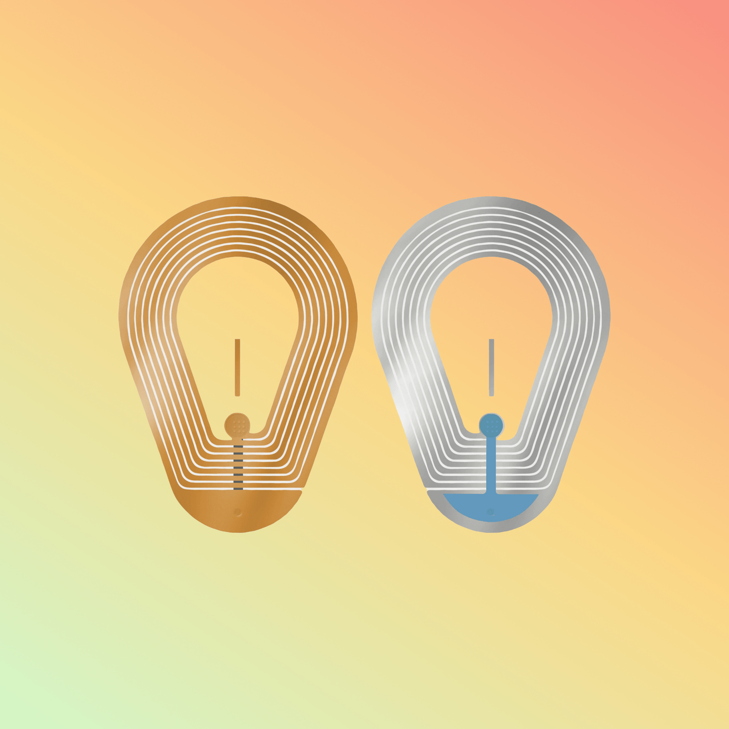 Epowsens RF4056, Custom 8.2MHz Transparent EAS RF Soft Shoe Label, Deactivatable - NEOTECH