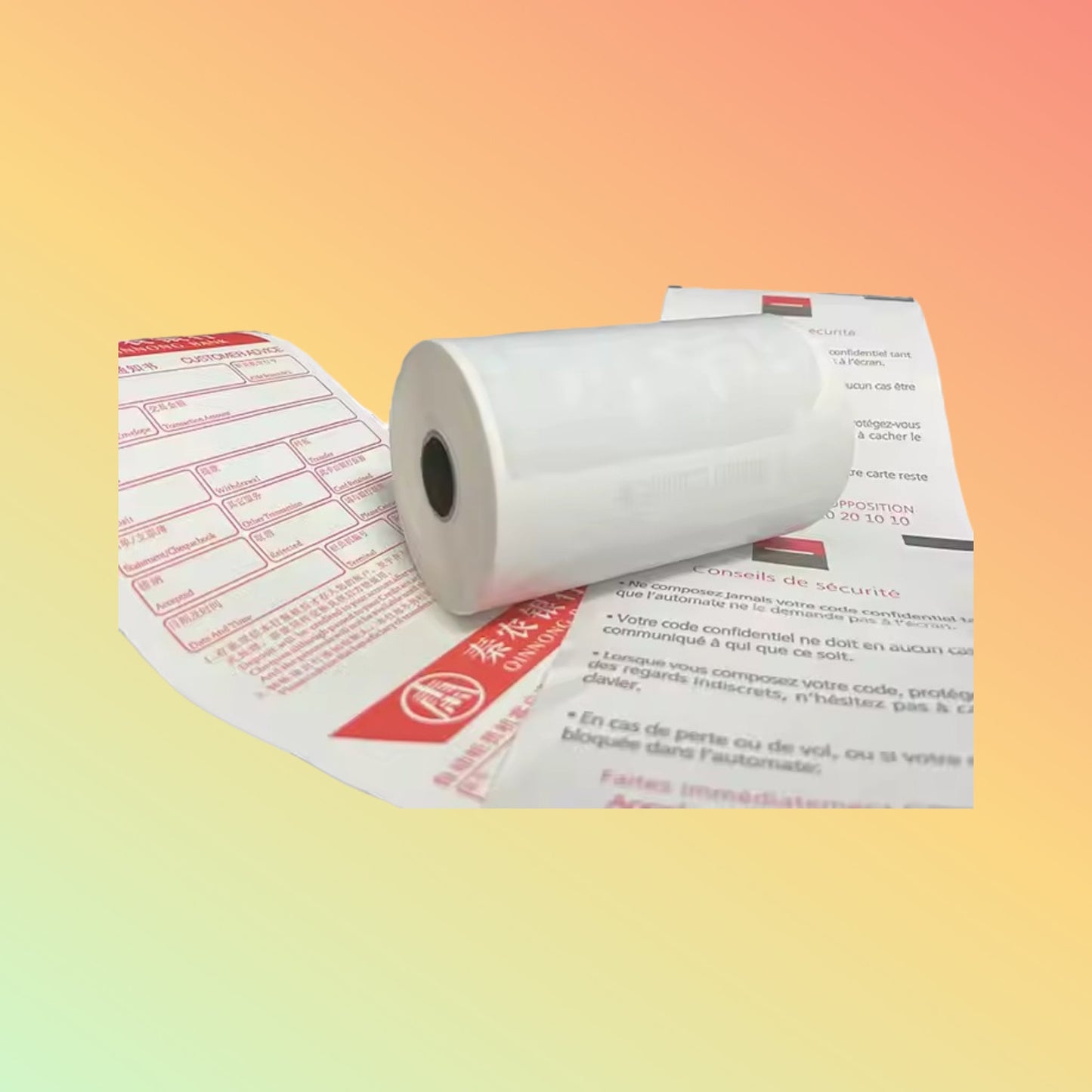 Factory Direct Supply Low Price 57mm x 40mm Thermal Paper Roll Pos Paper 80x80mm Size - NEOTECH