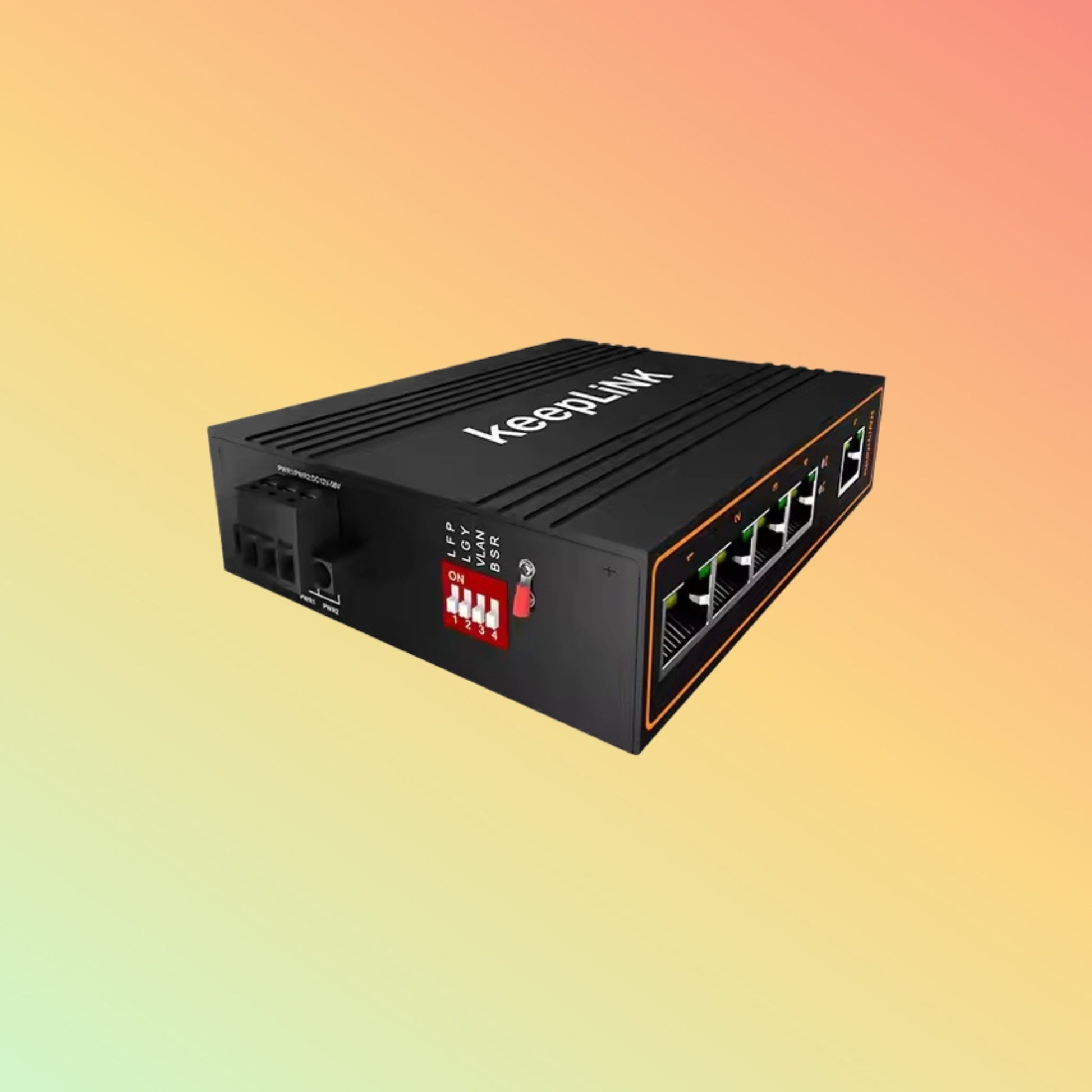 Factory Wholesale 5 Port Poe Switch Industrial Ethernet 10/100/1000mbps Unmanaged Gigabit Ethernet Switch for Outdoor Project - NEOTECH