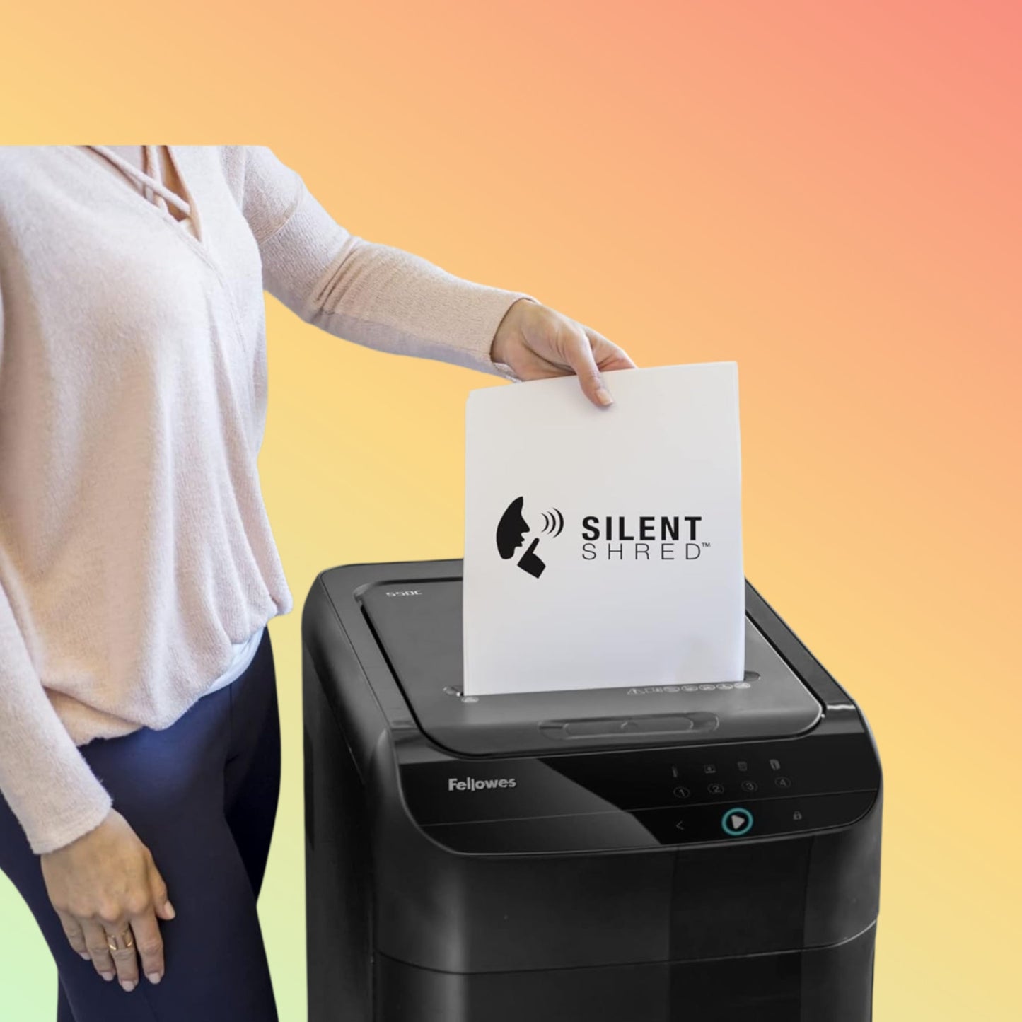 Fellowes AutoMax 550C Shredder – High - Security, Auto - Feed, 550 Sheets - NEOTECH