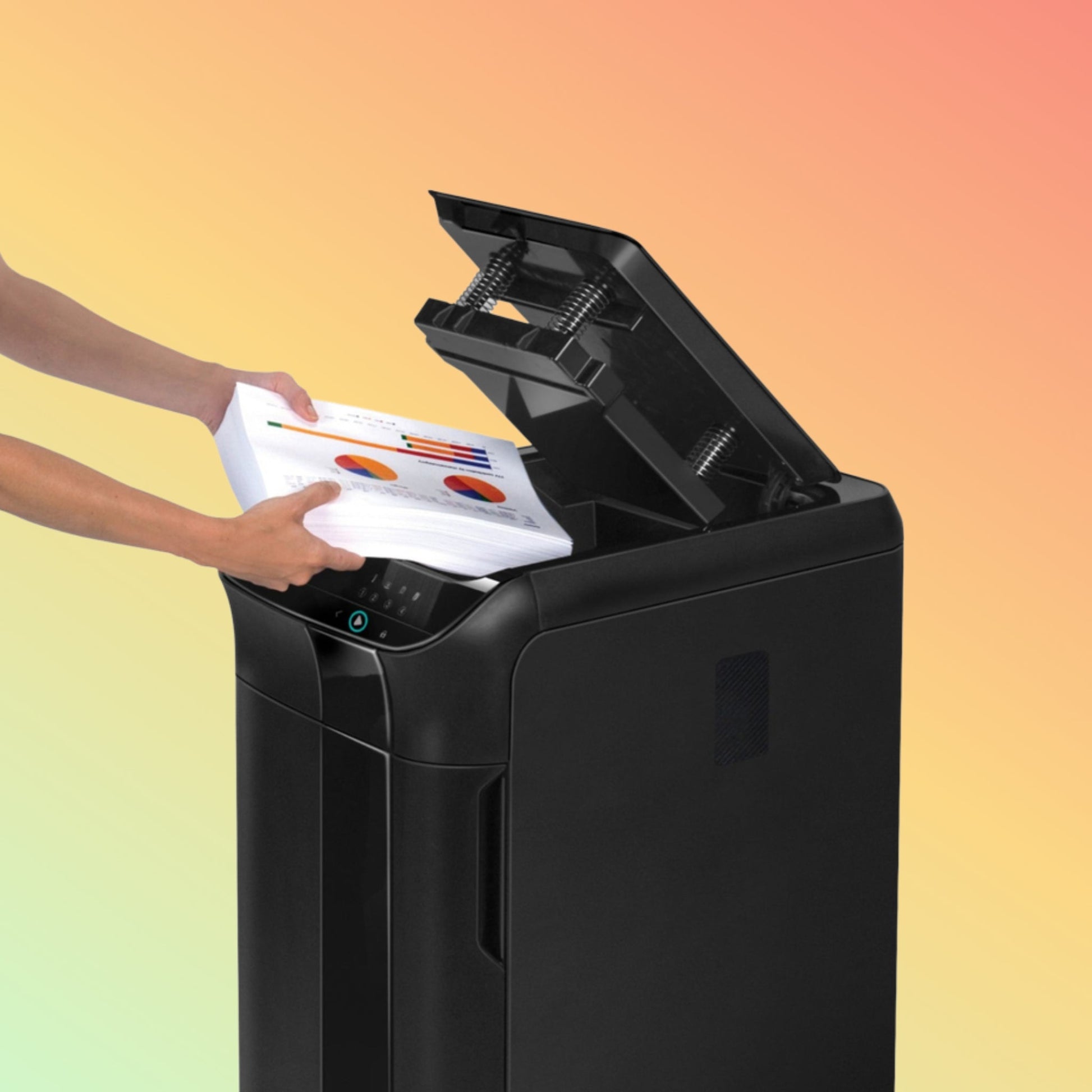 Fellowes AutoMax 550C Shredder – High - Security, Auto - Feed, 550 Sheets - NEOTECH