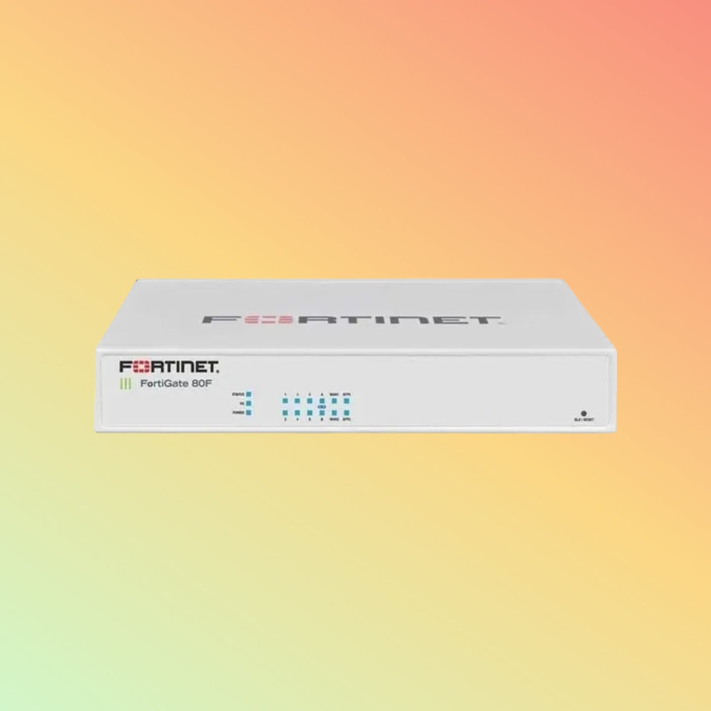 Fortinet FG - 80F NGFW Firewall, 10Gbps, 200 VPN, 8 RJ45 Ports - NEOTECH