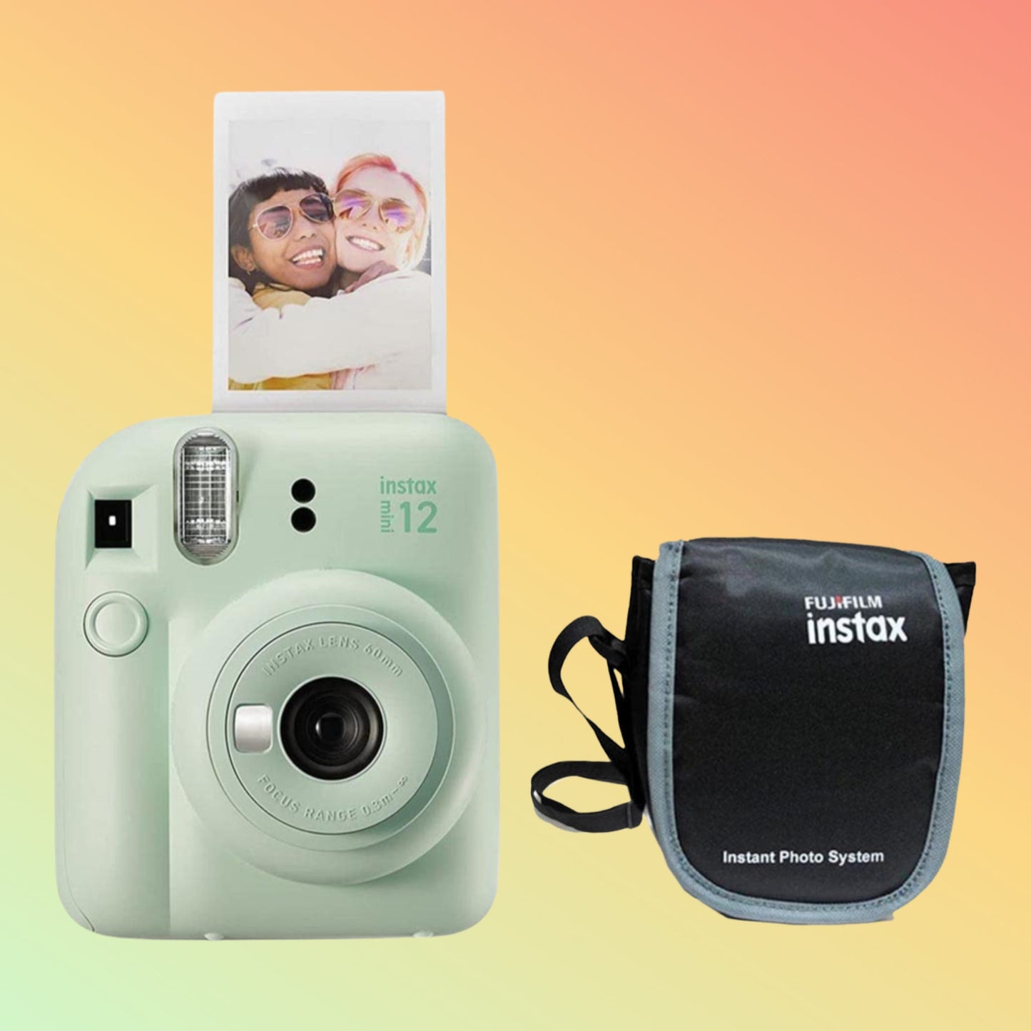 Fuji Instax Mini 12 Green – Instant Photo Fun! - NEOTECH
