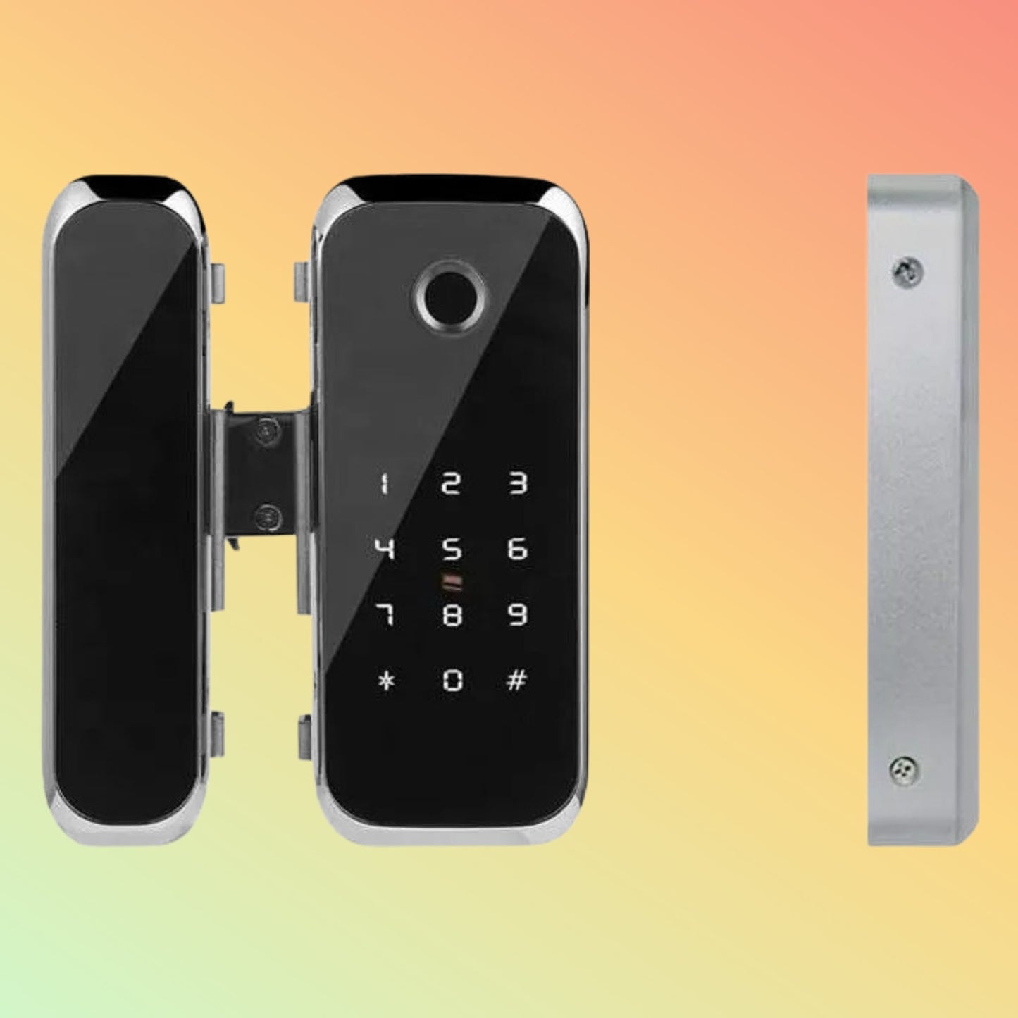 G300 Smart WiFi Fingerprint Glass Door Lock | BLE App Control - NEOTECH