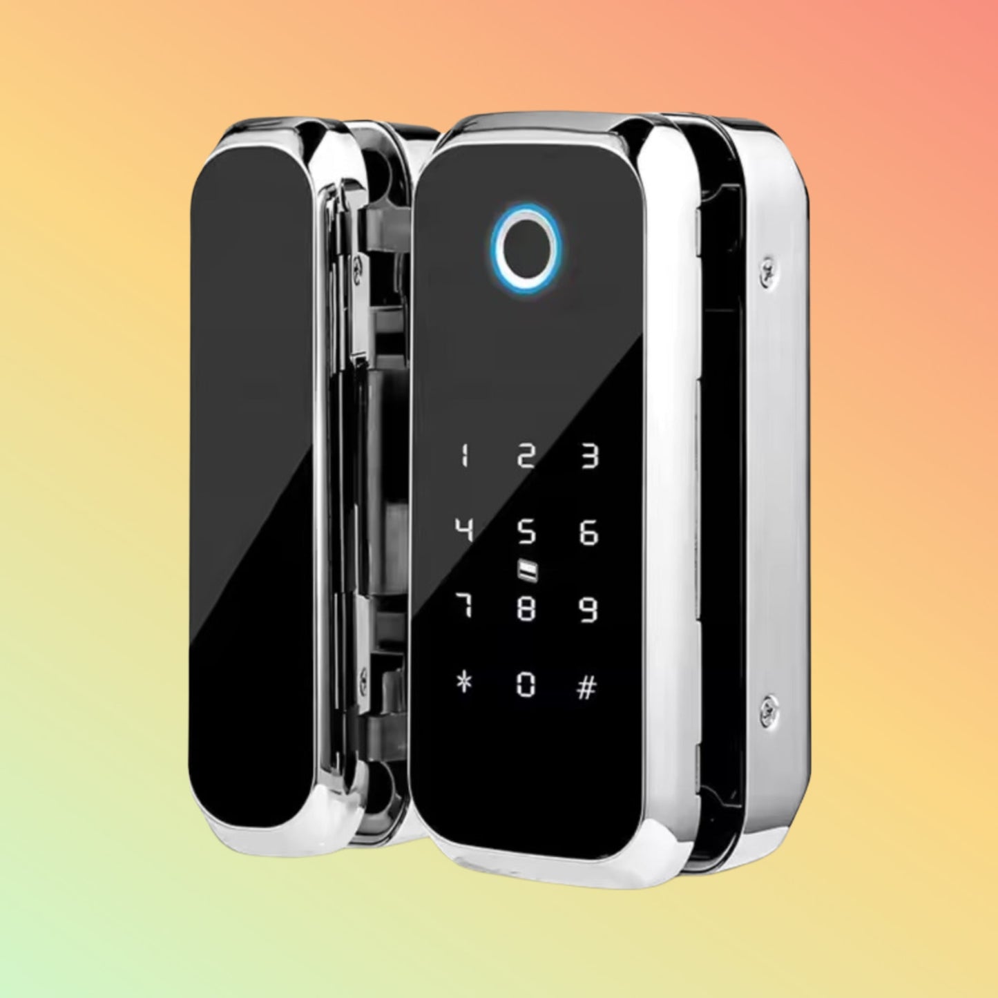 G300 Smart WiFi Fingerprint Glass Door Lock | BLE App Control - NEOTECH