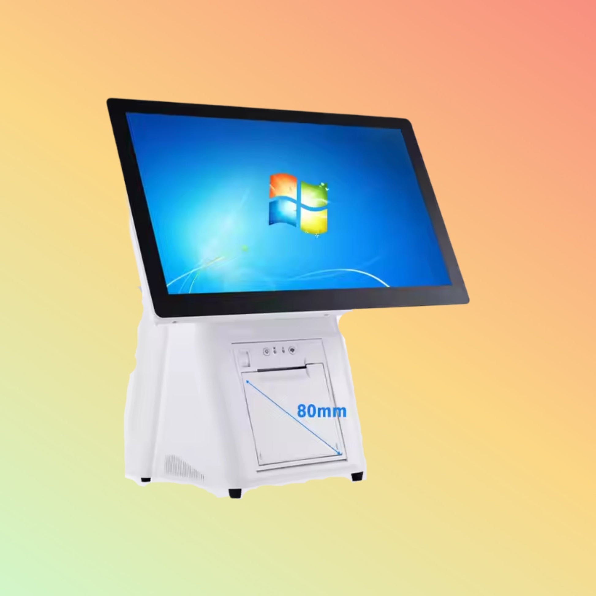 Geesung 15 Inch Touch POS Machine POS Retail Systems With VFD Customer Display - NEOTECH