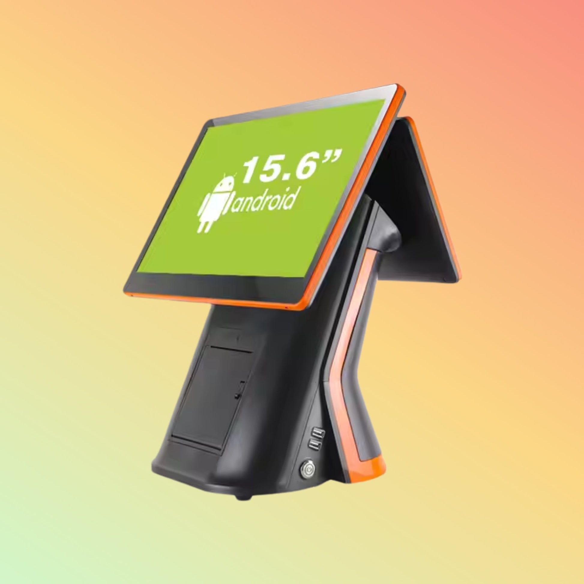 Geesung 15/15.6" Dual Screen Android POS System: All - in - One Terminal - NEOTECH