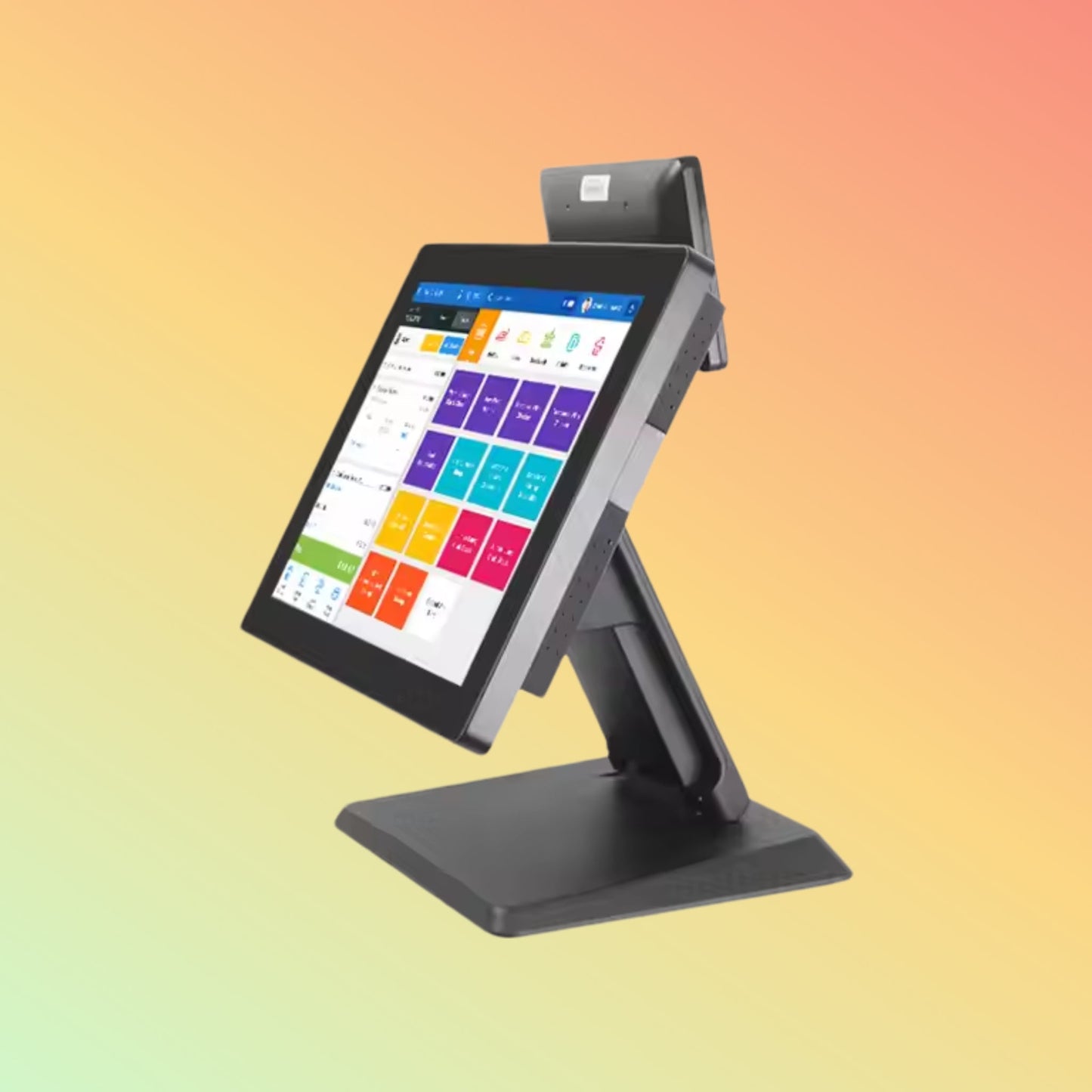 Geesung 15.6" Dual Screen Windows All - in - One Touch POS System - NEOTECH