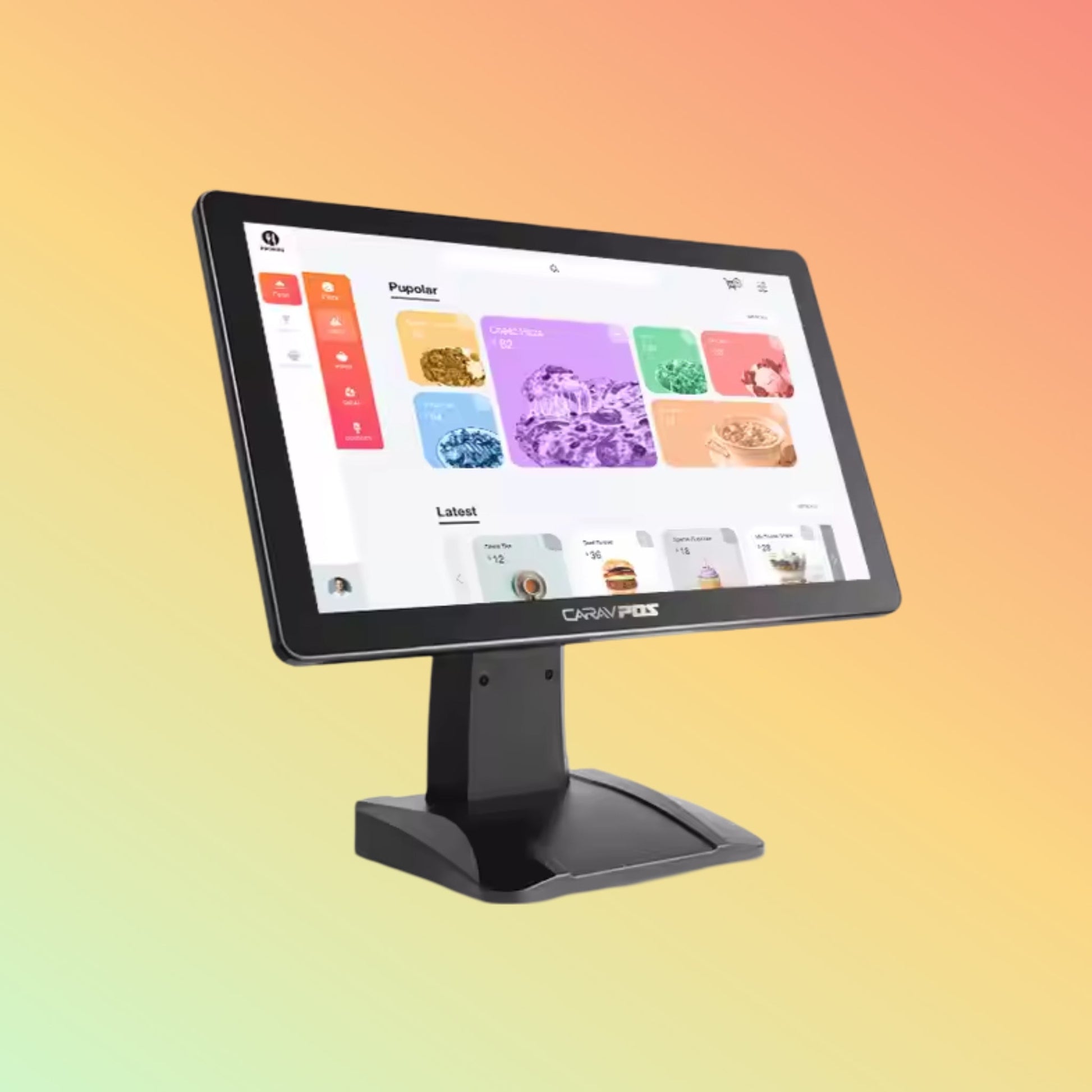 Geesung 15.6" Windows 10 Restaurant Retail Billing Printer Touch Pos Cashier Machine - NEOTECH