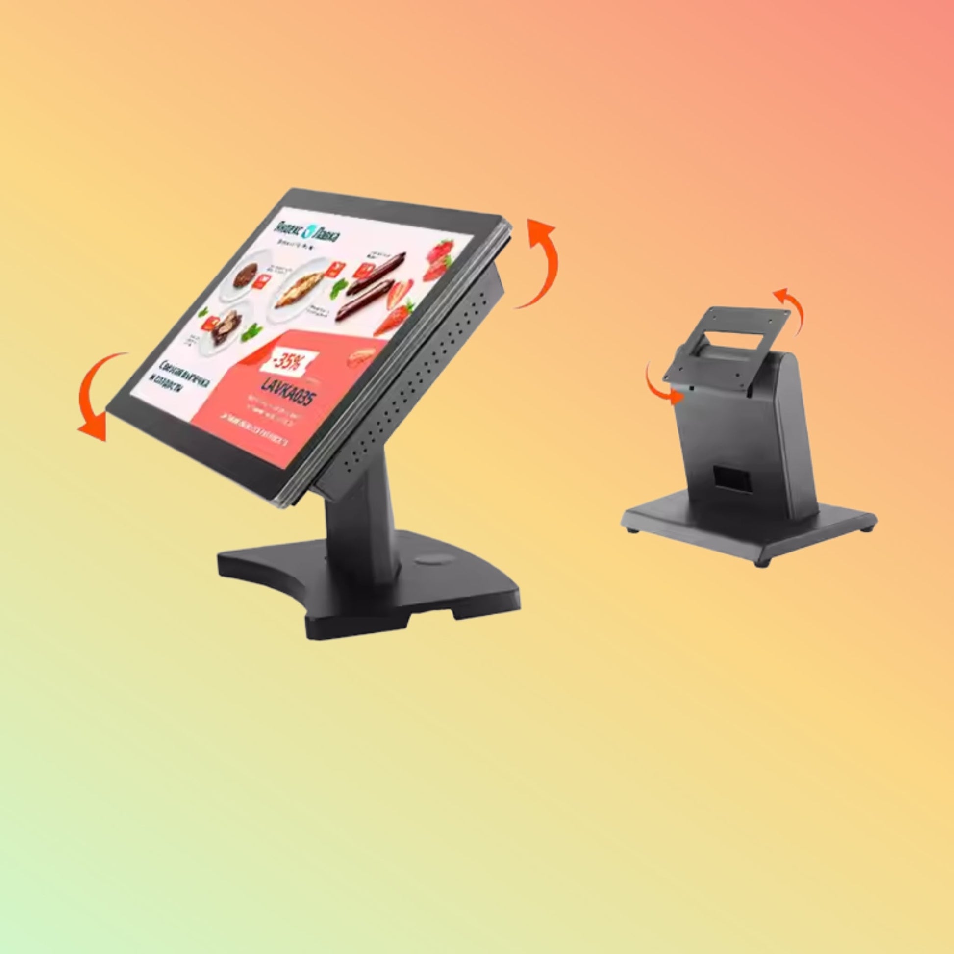 Geesung 18.5" Dual Screen Touch POS Terminal - NEOTECH