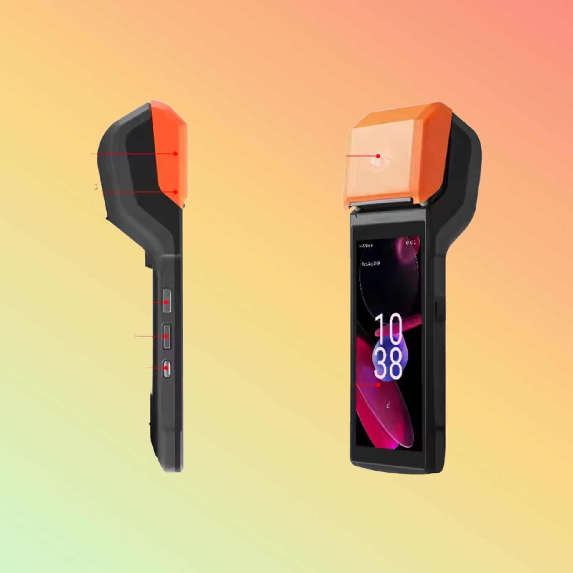 Geesung Android 13 NFC Handheld POS System - NEOTECH