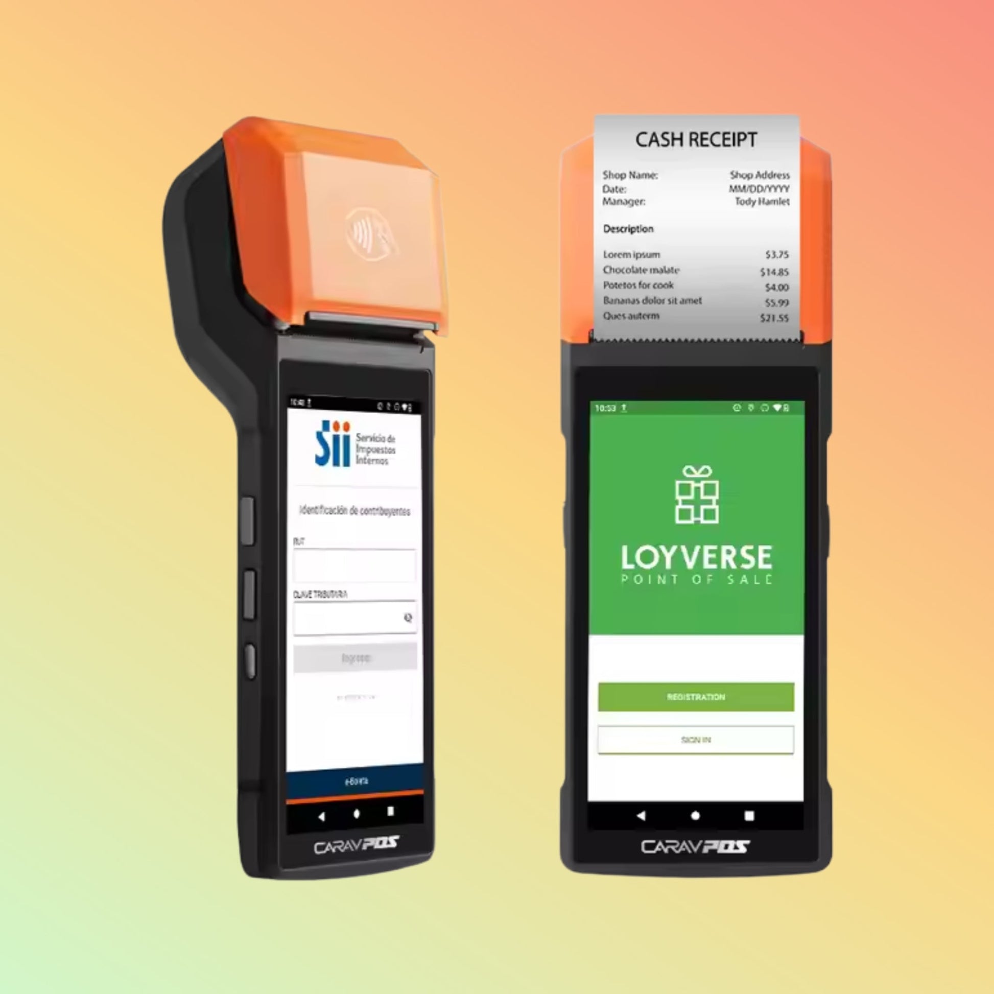 Geesung Android 13 NFC Handheld POS Terminal - NEOTECH