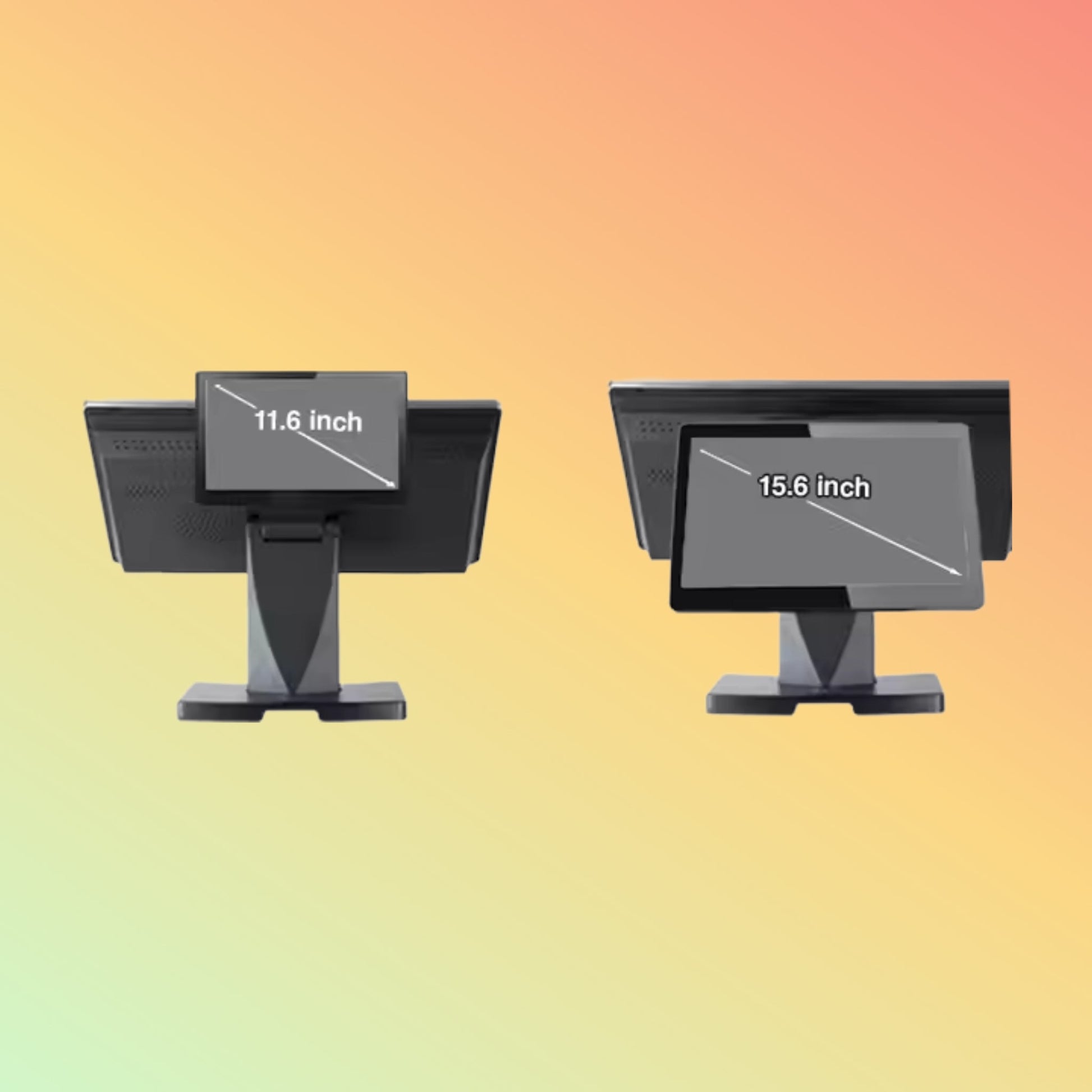Geesung Dual Screen 18.5" All - in - One Cash Register POS Terminal - NEOTECH