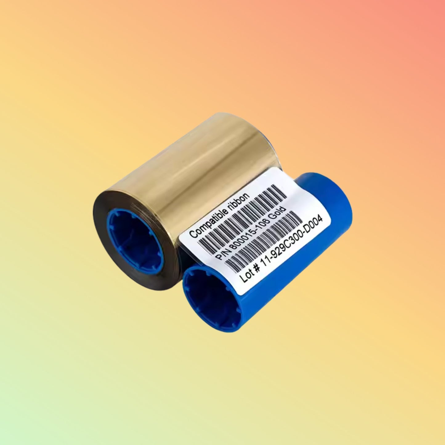 Generic 800015 - 106 Metallic Gold Ribbon - 1000 Prints - NEOTECH