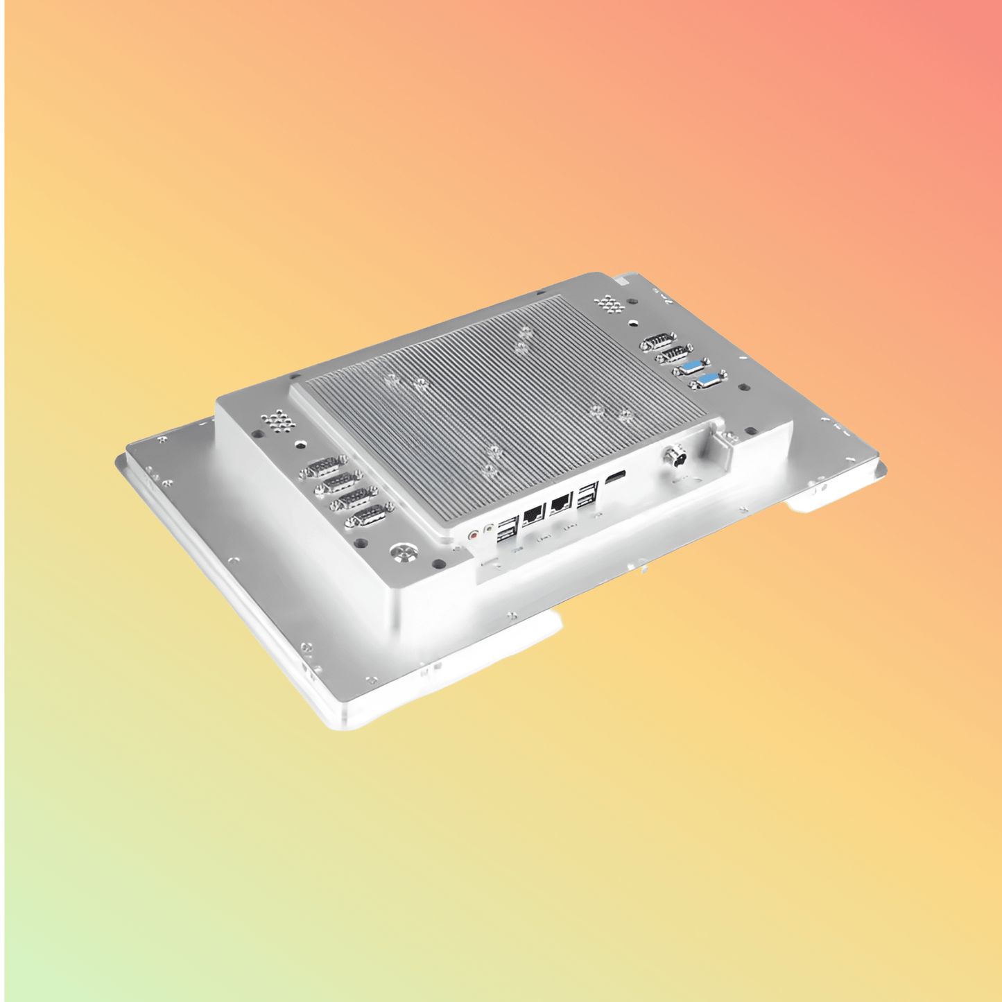 Geshem 12–21.5" Fanless Panel PC – i3/i5/i7, Win7/10/Linux, Silver - NEOTECH