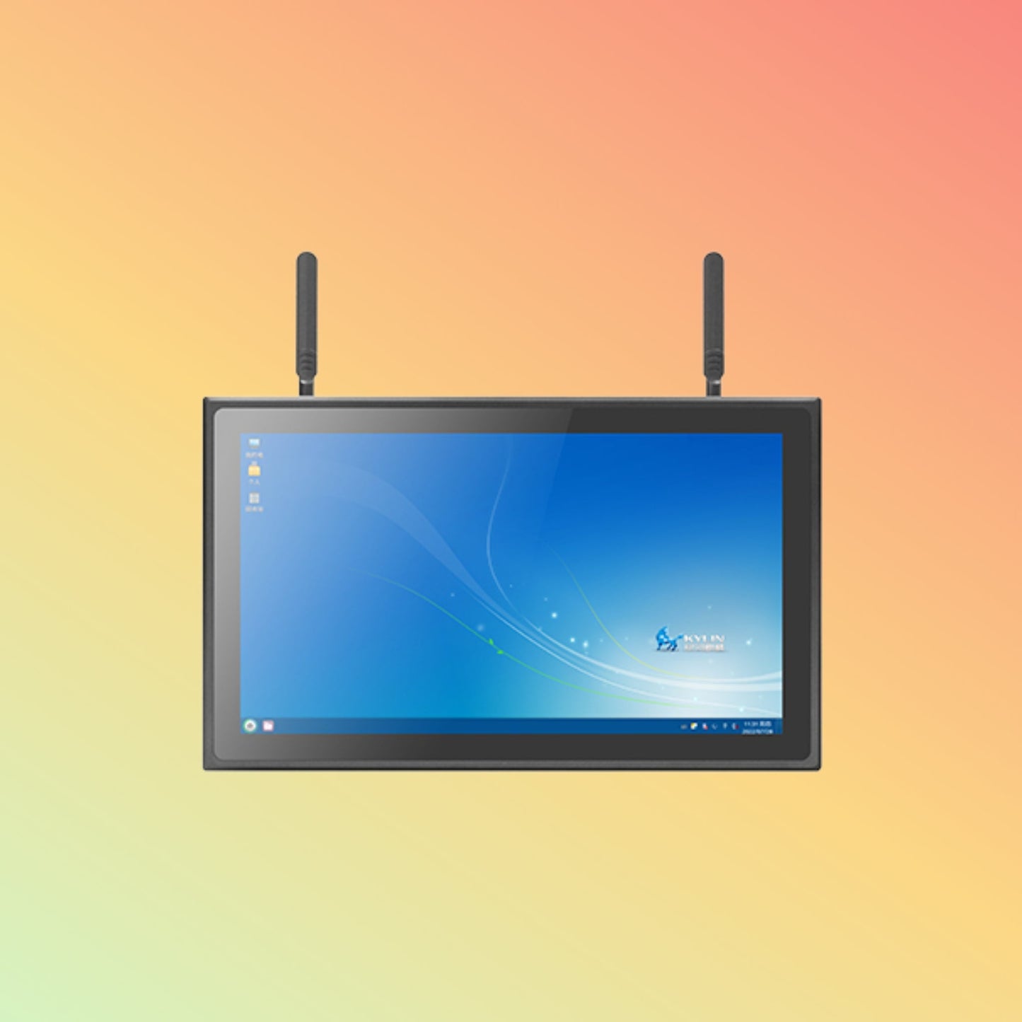 Geshem 18.5 Inch RK3399 Capacitive Panel PC with Kylin System - NEOTECH