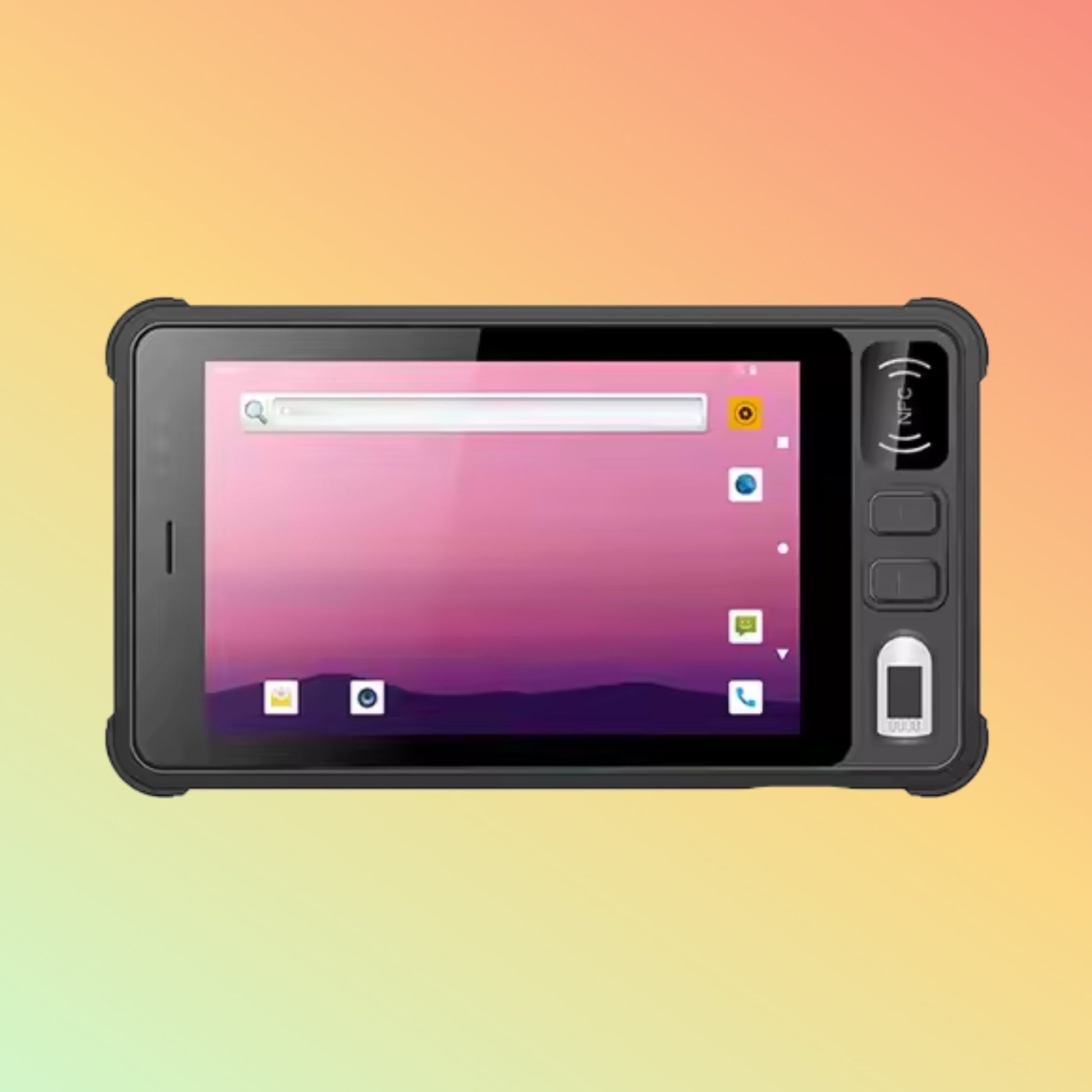 Geshem 8" Rugged Android Tablet with NFC & 4G LTE – Industrial Use - NEOTECH