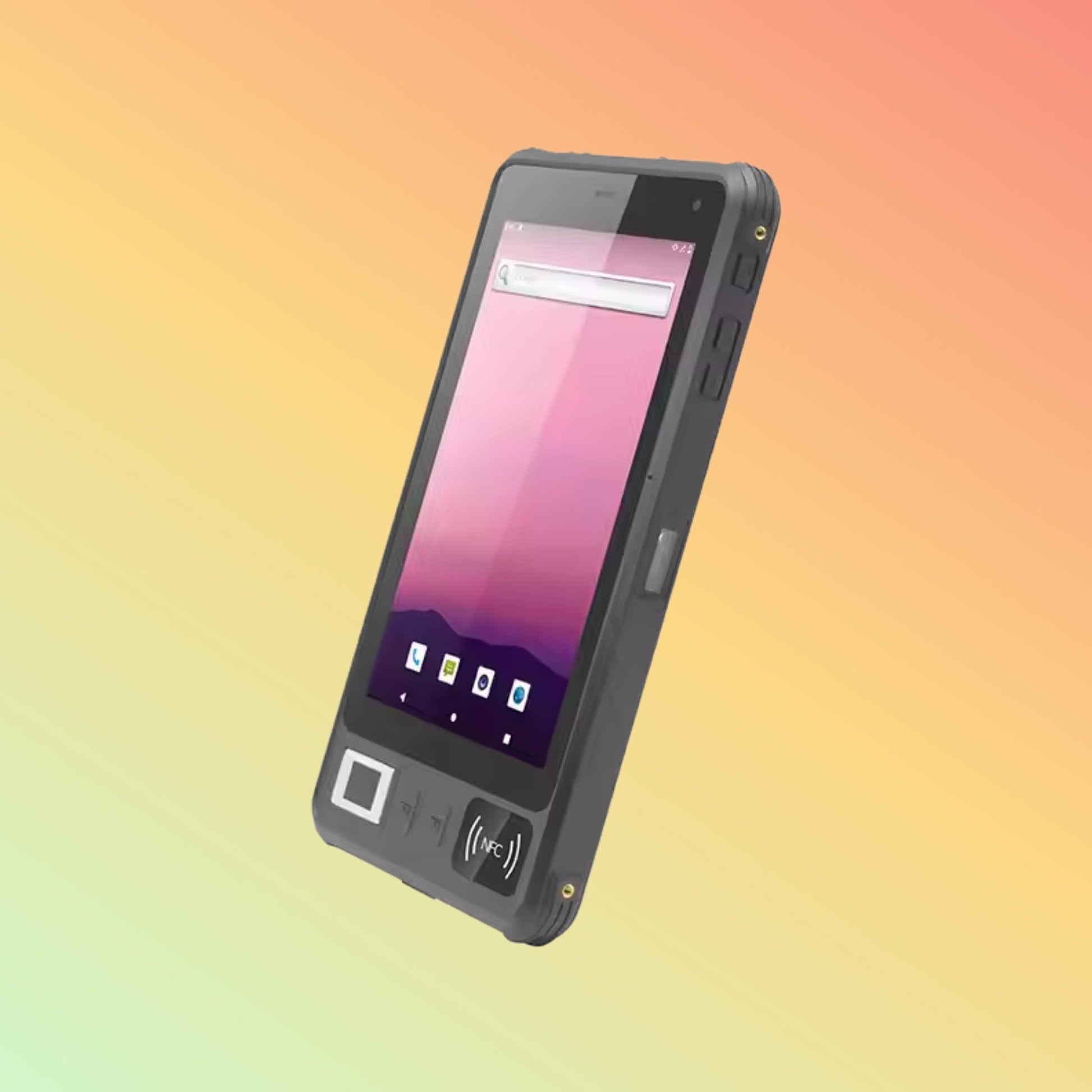Geshem 8" Rugged Android Tablet with NFC & 4G LTE – Industrial Use - NEOTECH