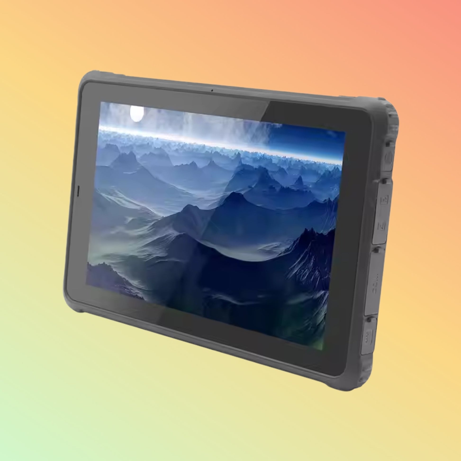 Geshem 8" Win10 Rugged Tablet – 1D/2D Scanner, Waterproof, Shockproof - NEOTECH