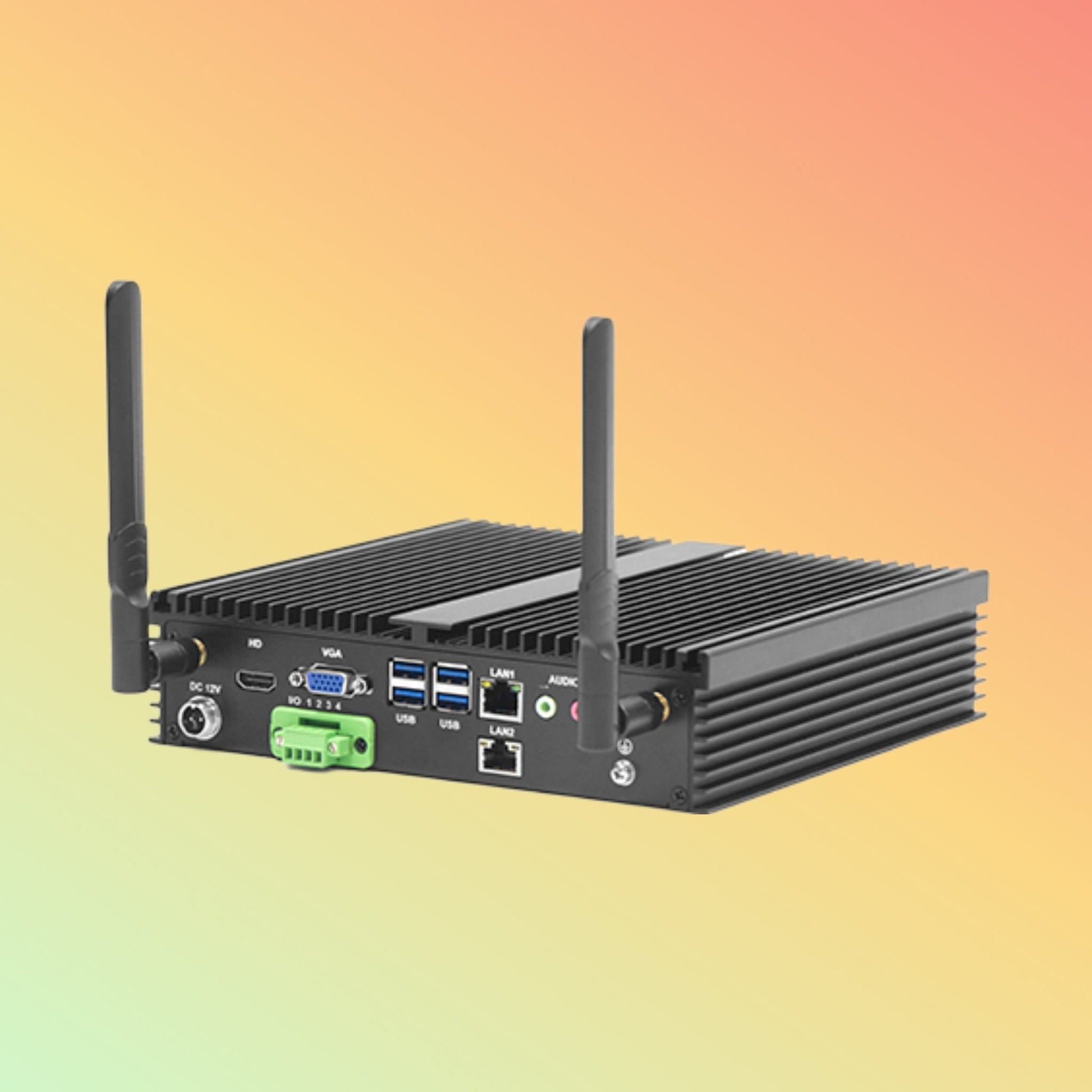 Geshem Intel 8th Gen. i3/i5/i7 Fanless Box PC - NEOTECH