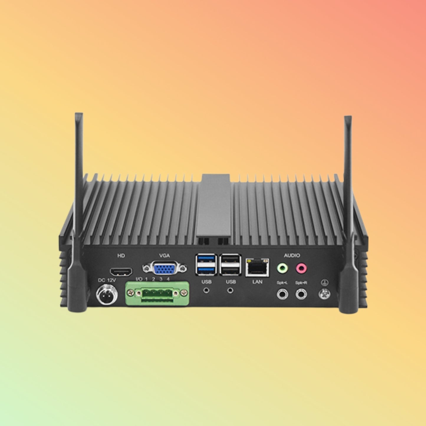 Geshem Intel Cereron J4125 Fanless Box PC - NEOTECH