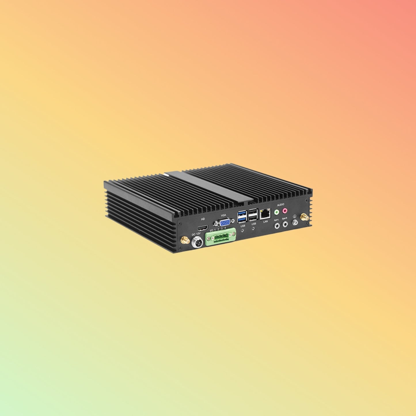 Geshem Intel Cereron J4125 Fanless Box PC - NEOTECH