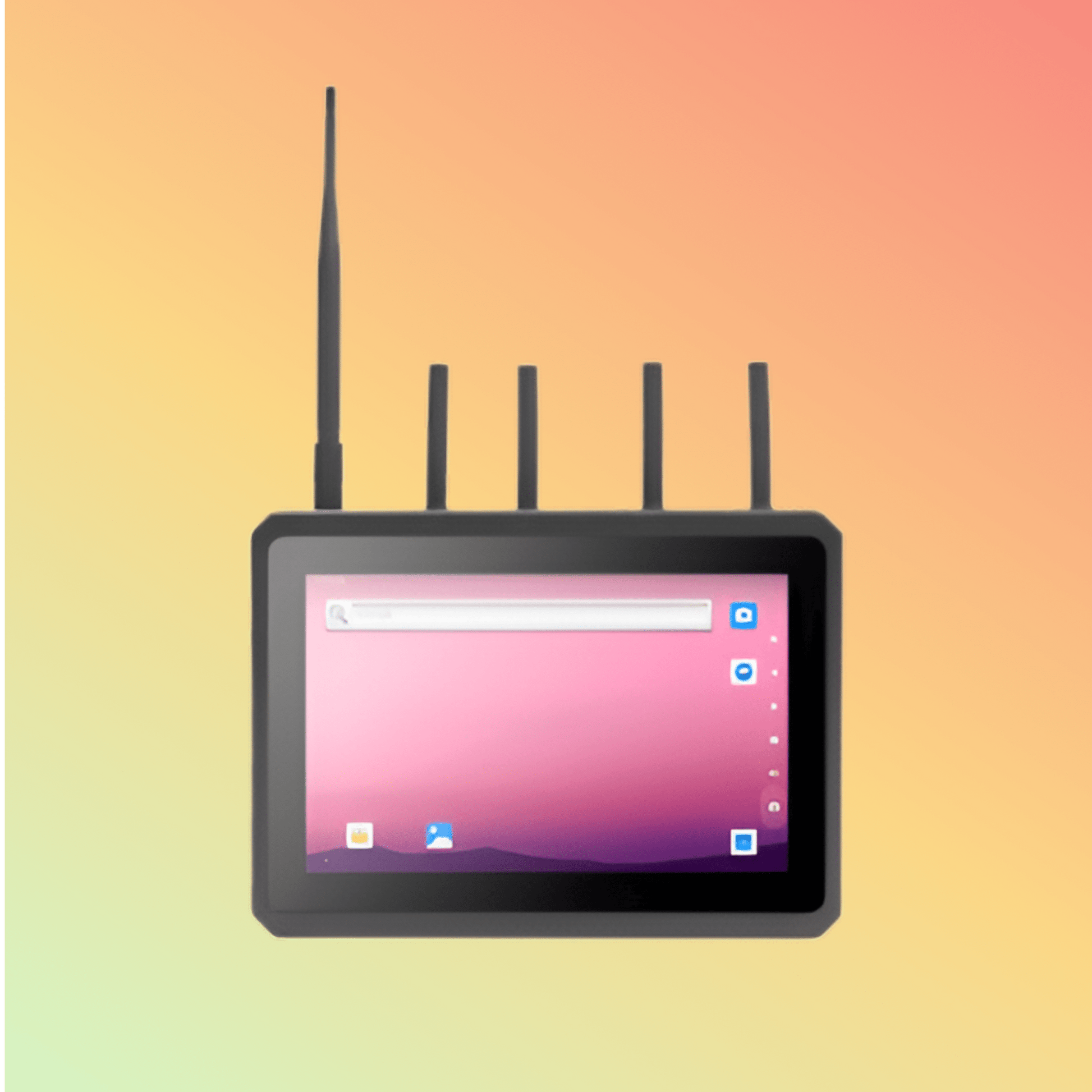 Geshem RK3399 All In One Capacitive Touch Screen 10 Inch Panel PC - NEOTECH