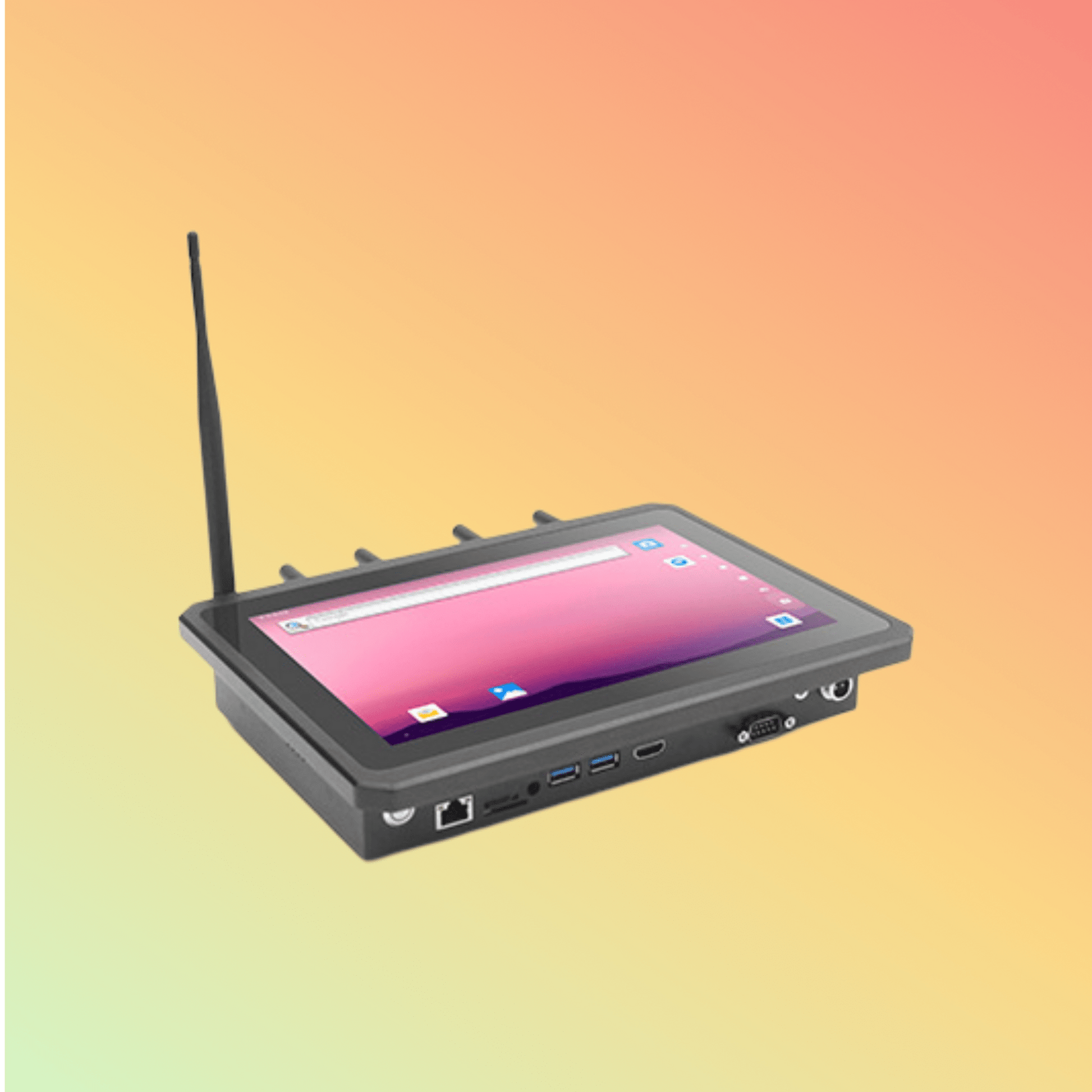Geshem RK3399 All In One Capacitive Touch Screen 10 Inch Panel PC - NEOTECH