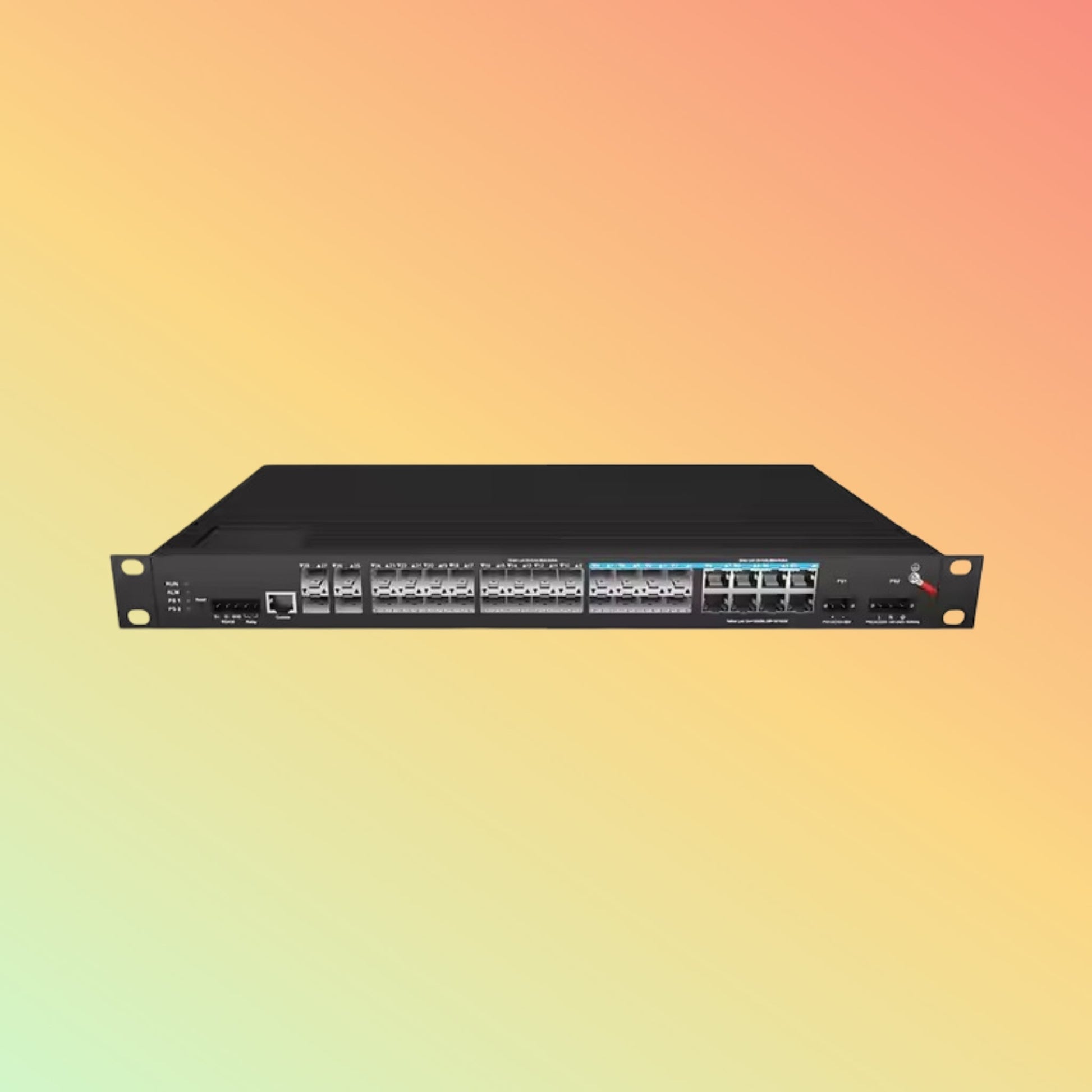 Gigabit 24 26 28 48 52 Ports Web System 1U Gigabit Switch Managed Industrial Poe Network Switches with Spf Combo Port - NEOTECH