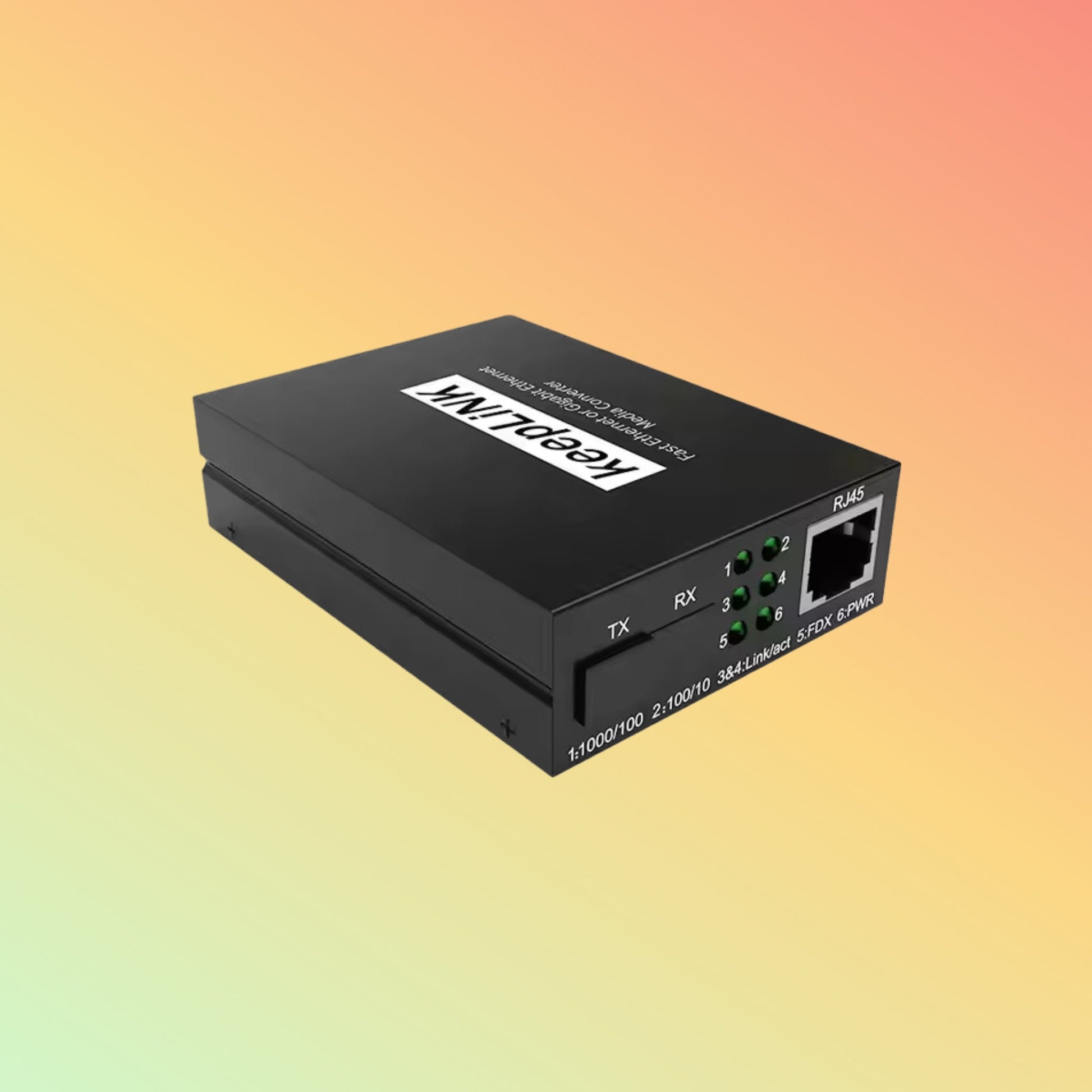 Gigabit Fiber to Ethernet Converter – SC/FC/ST, Unmanaged, Industrial - NEOTECH