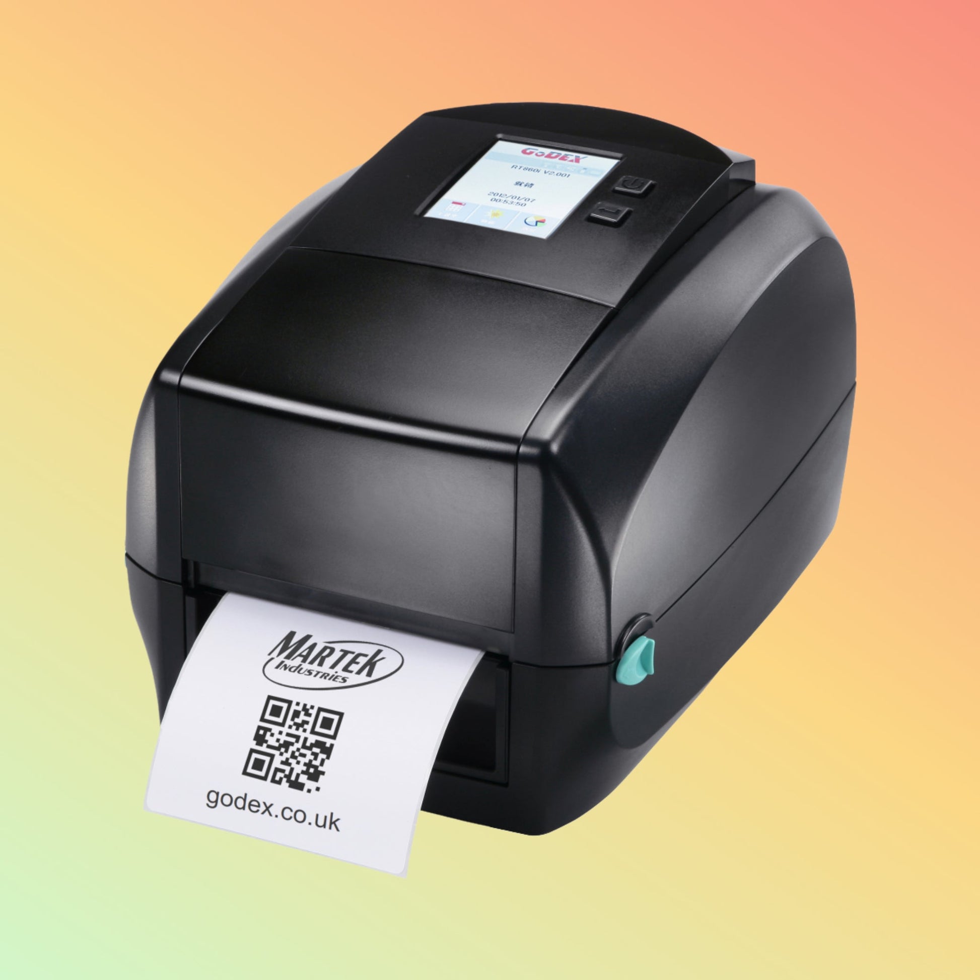 Godex RT863i 600dpi Barcode Label Printer - NEOTECH