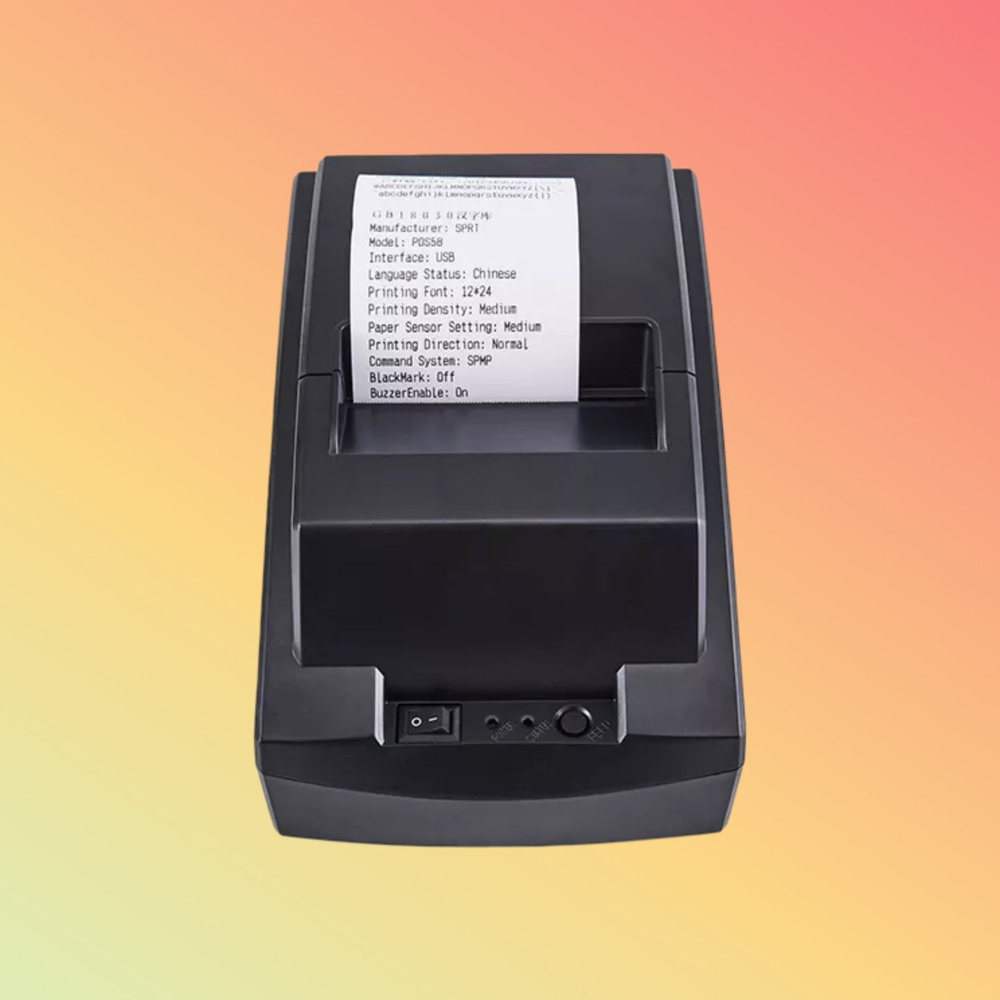 HCC - POS5810 USB/Ethernet 203dpi 58mm POS Receipt Printer - NEOTECH