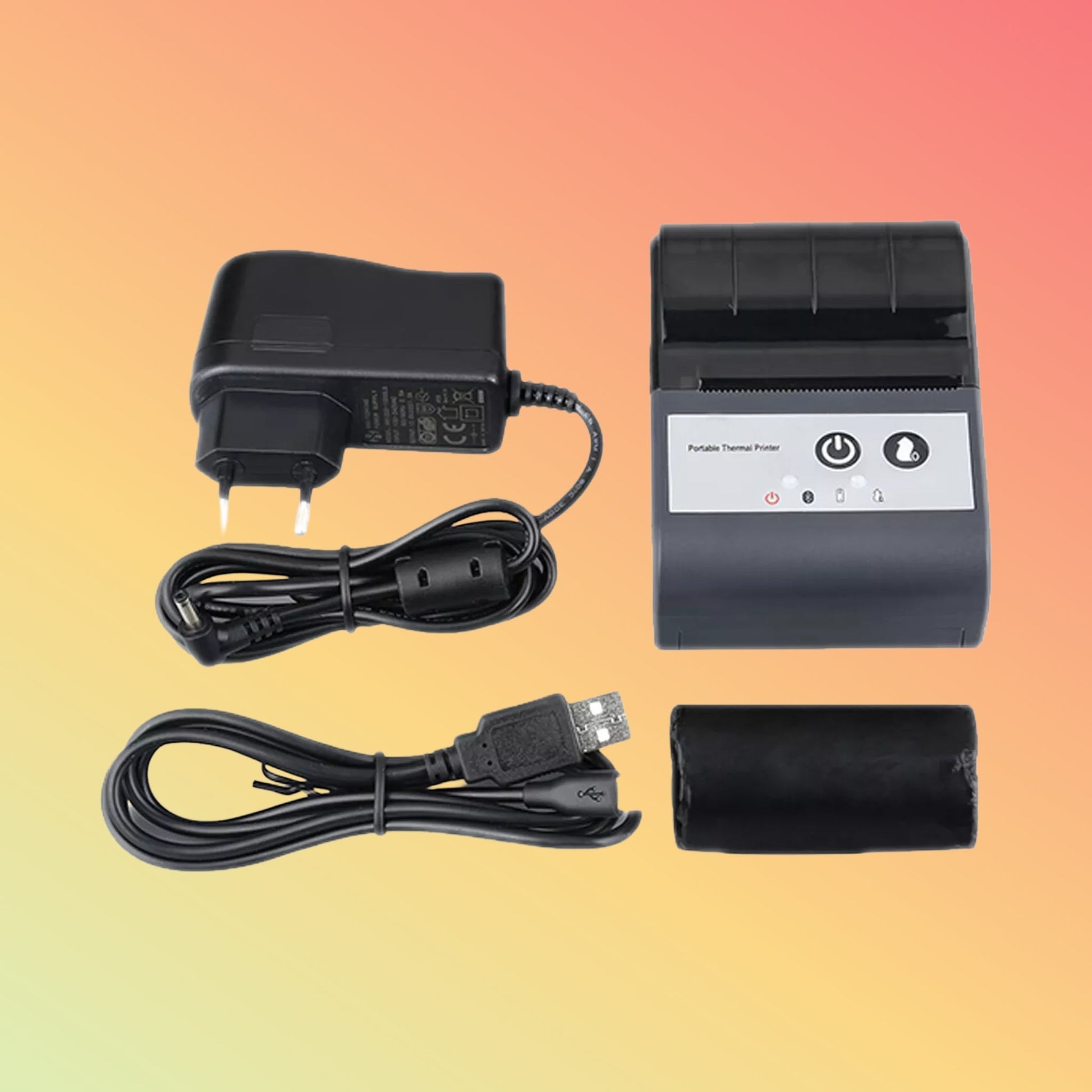 HCC - T2P 58mm Bluetooth OEM/ODM Inkless Portable Mini Thermal Printer For Hospitality - NEOTECH