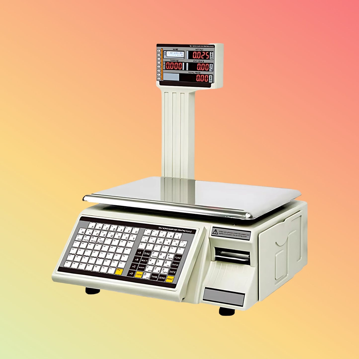 HCCTG 30KG Capacity Barcode Label Printing Scale HCC - ACS10 - NEOTECH