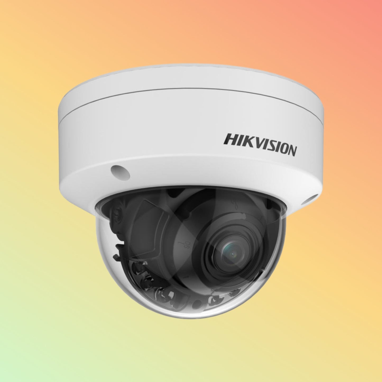Hikvision DS - 2CD3766G2HT - LIZS(U)(Y) 6 MP Smart hybrid light with Darkfighter S Motorized Varifocal Dome Network Camera - NEOTECH