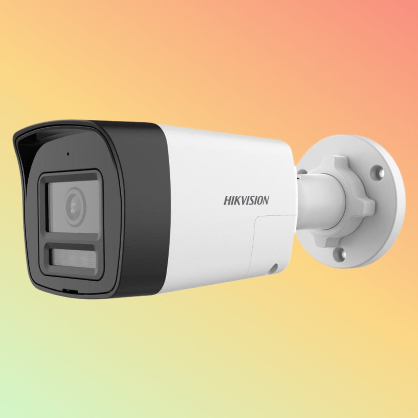 Hikvision DS - 2CE16U0T - LXTS NEW 4K Two Way Audio & Siren Fixed Mini Bullet Camera - NEOTECH