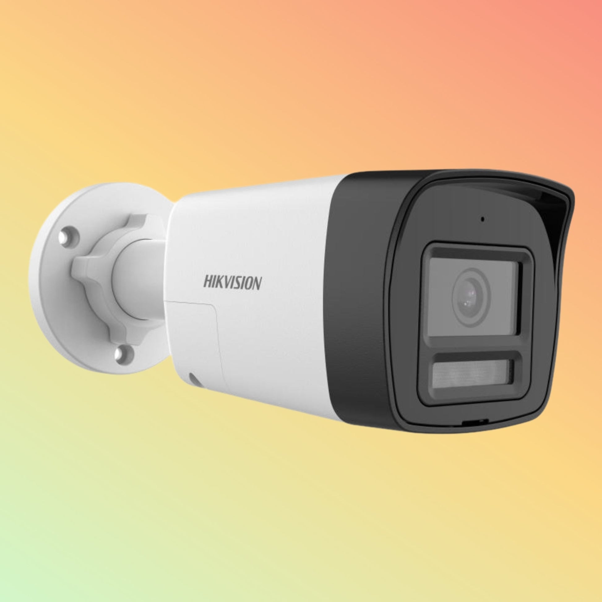 Hikvision DS - 2CE16U0T - LXTS NEW 4K Two Way Audio & Siren Fixed Mini Bullet Camera - NEOTECH