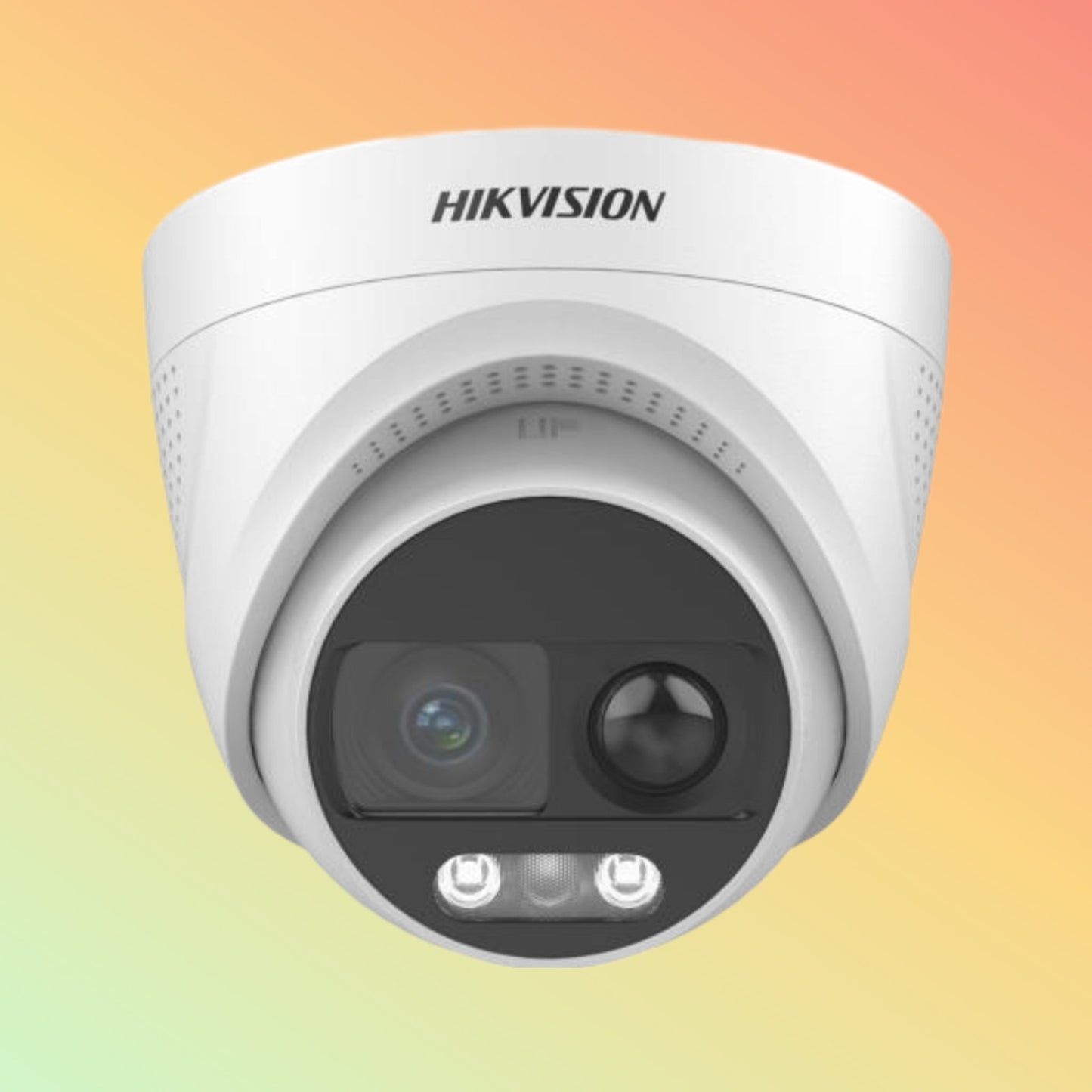 Hikvision DS - 2CE72UF3T - PIRXO 4K ColorVu PIR Siren Fixed Turret Camera - NEOTECH