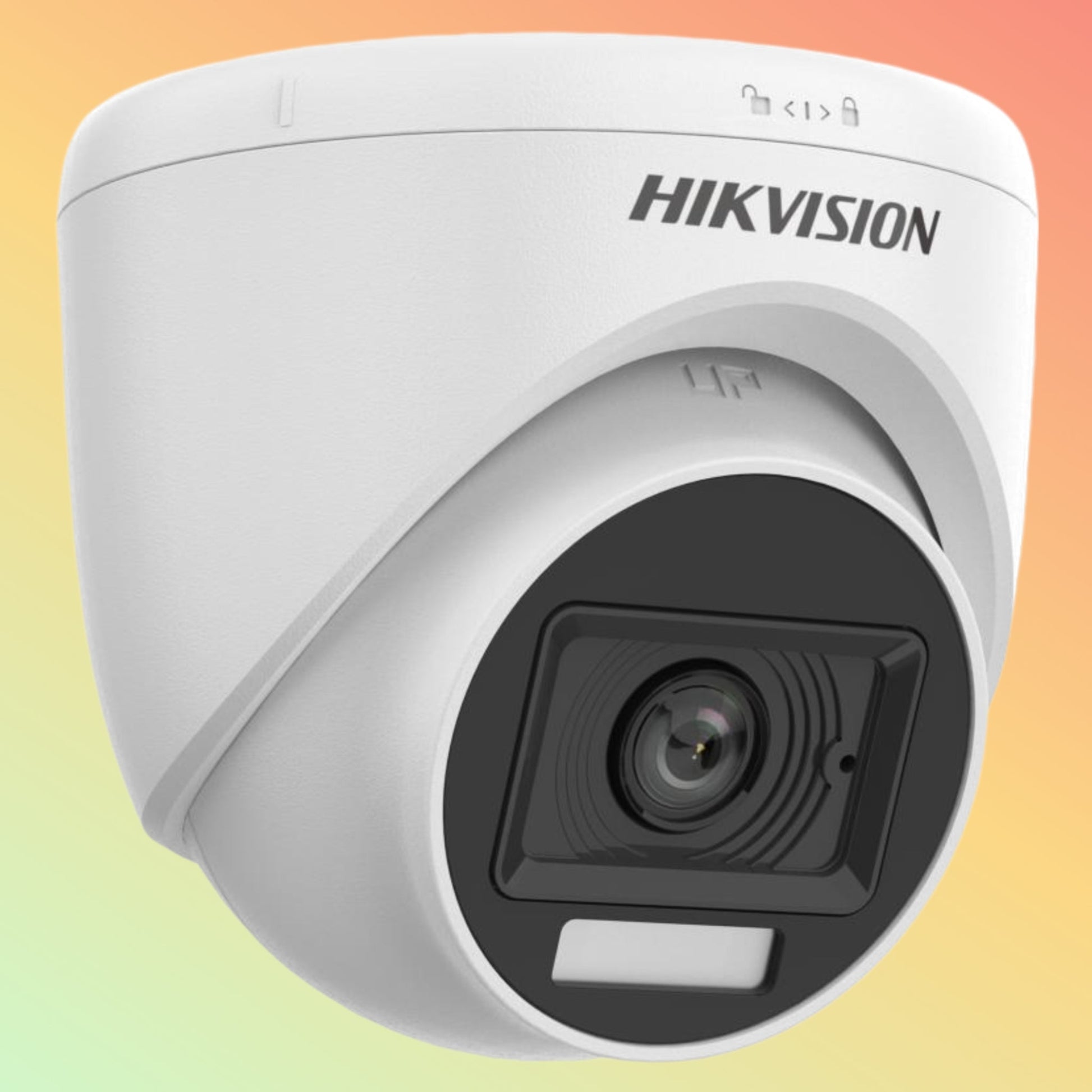 Hikvision DS - 2CE76D0T - EXLPF 2MP Smart Hybrid Light Indoor Fixed Turret Camera - NEOTECH