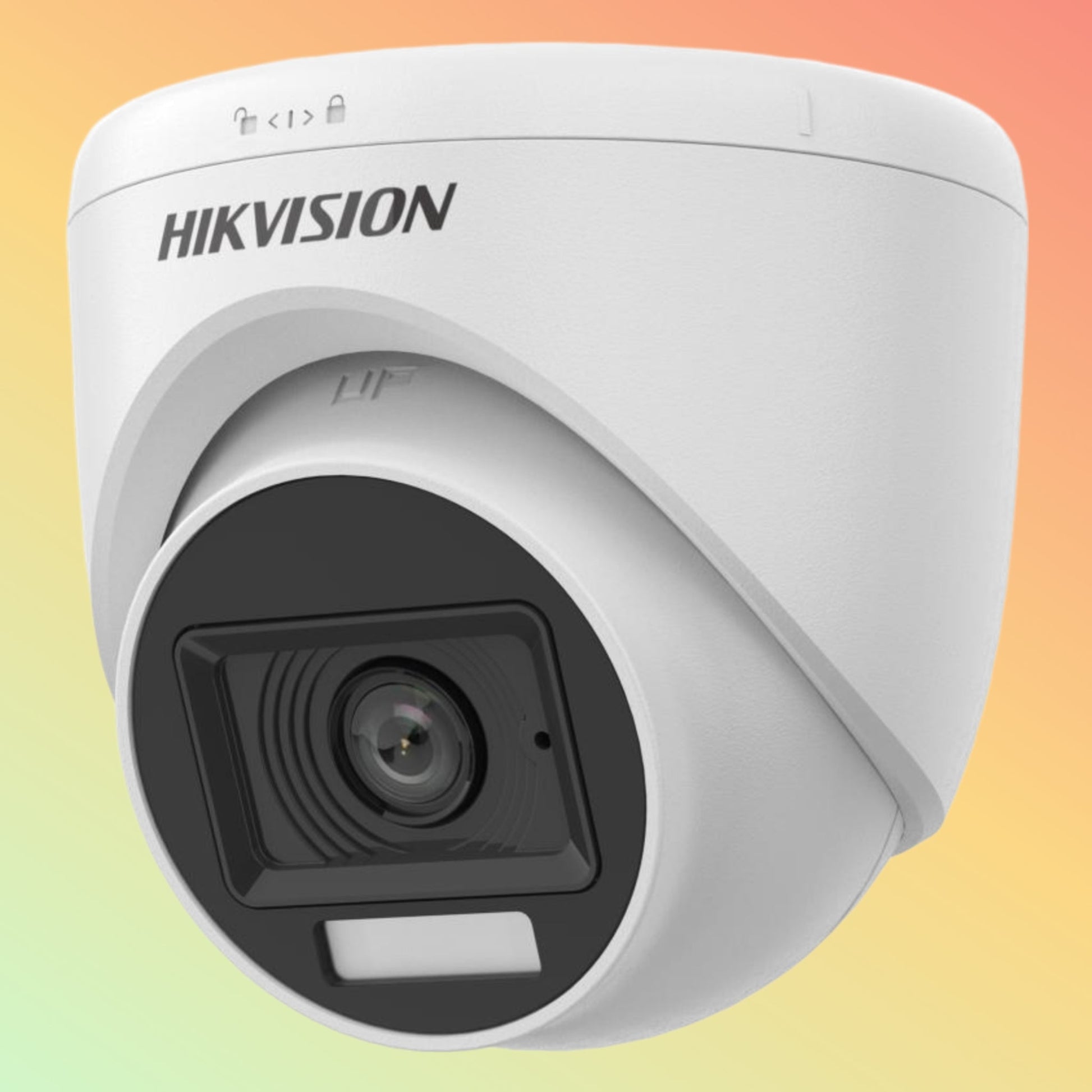 Hikvision DS - 2CE76D0T - EXLPF 2MP Smart Hybrid Light Indoor Fixed Turret Camera - NEOTECH