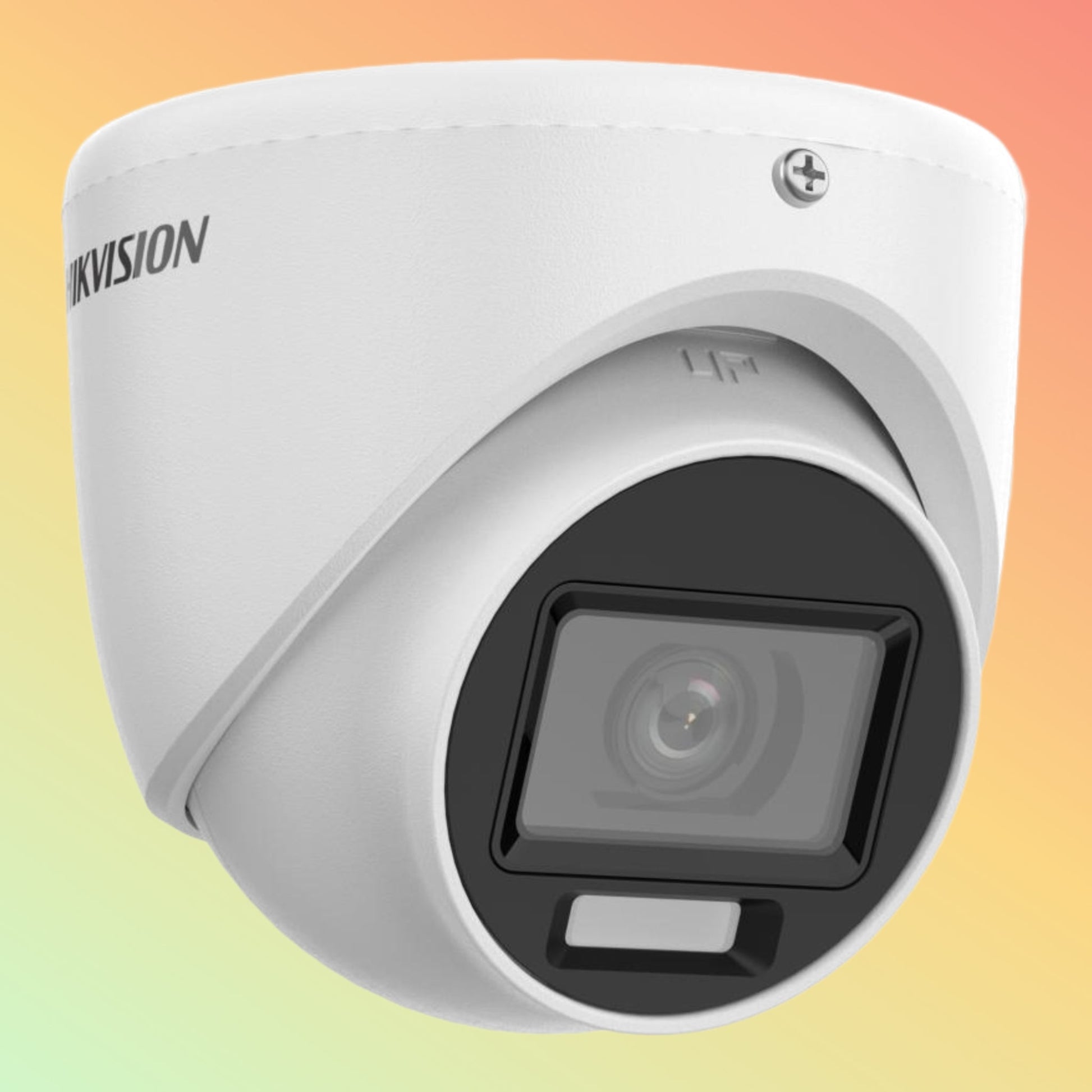 Hikvision DS - 2CE76K0T - EXLMF 3K Smart Hybrid Light Fixed Turret Camera - NEOTECH