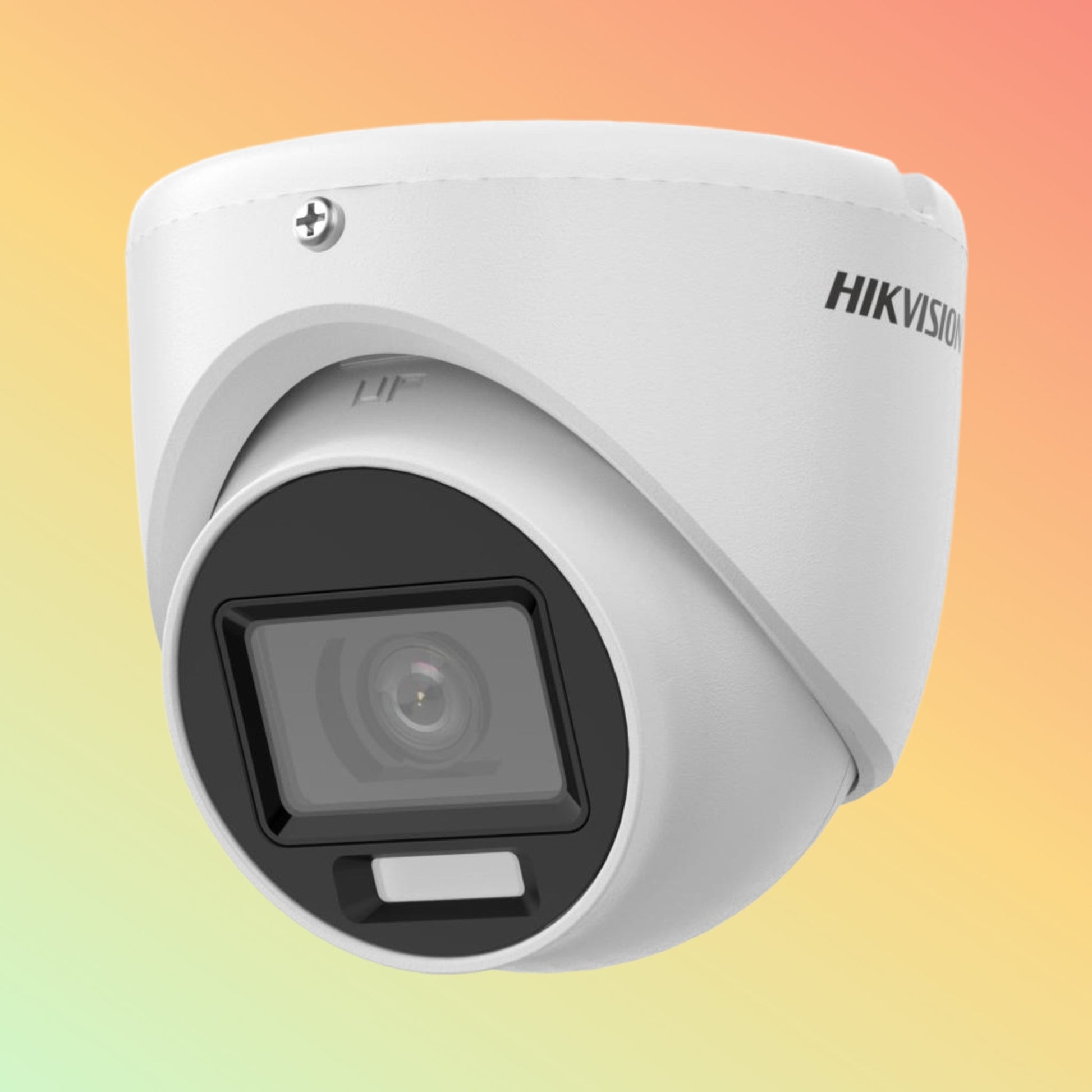 Hikvision DS - 2CE76K0T - EXLMF 3K Smart Hybrid Light Fixed Turret Camera - NEOTECH