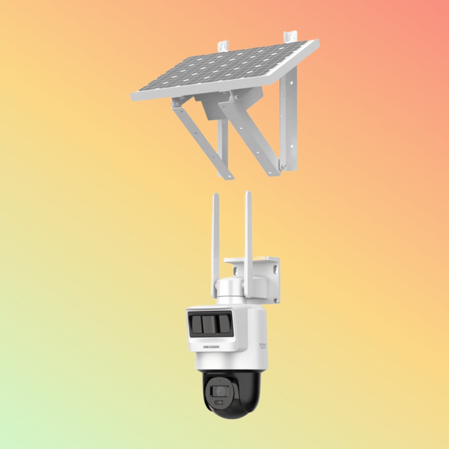 Hikvision DS - 2DE2C200IWG - K/4G/C09S20 2MP Pro Solar - powered Security PT Camera Setup - NEOTECH