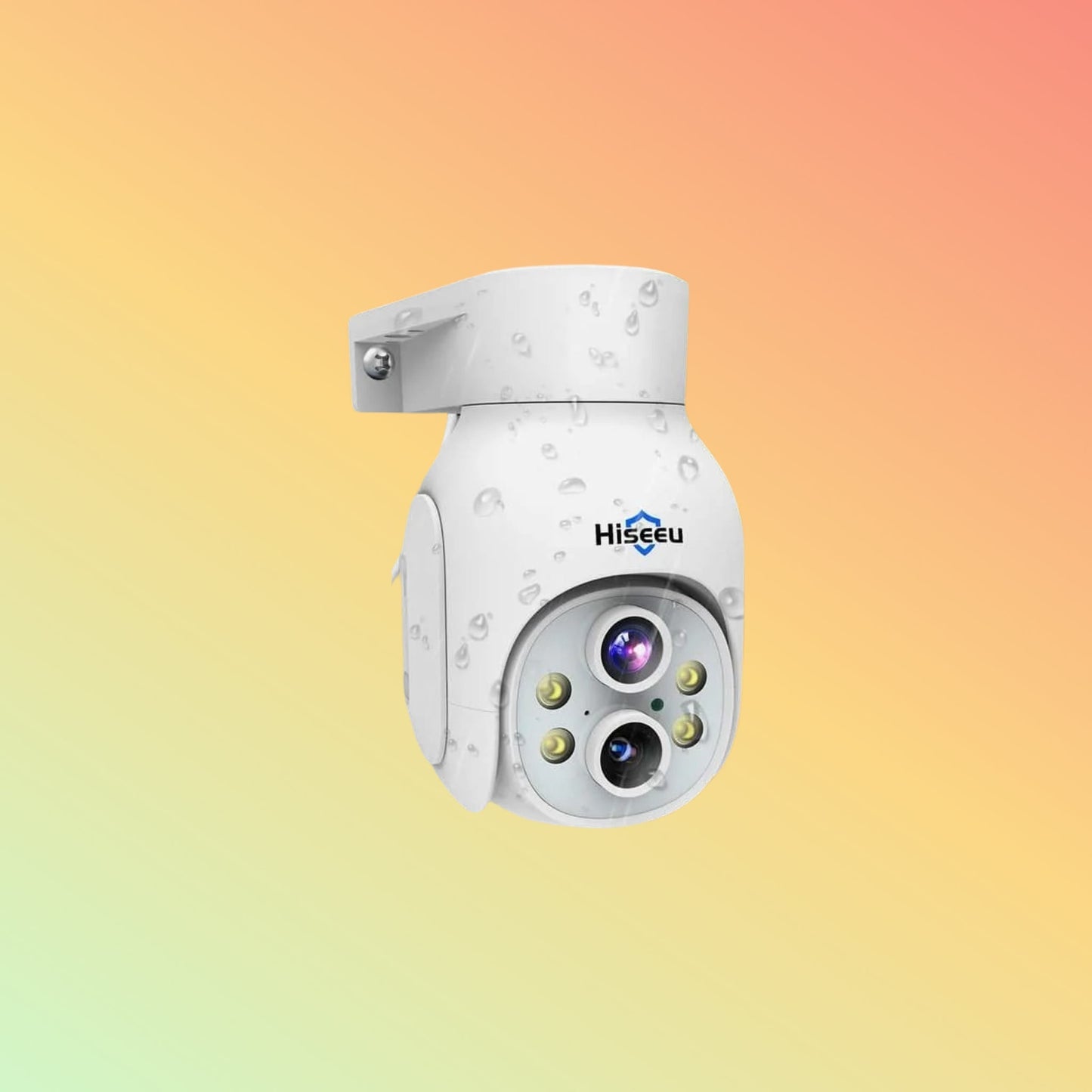 Hiseeu 2K 3MP PTZ 𝟯𝟲𝟬° 𝙑𝙞𝙚𝙬 10X Zoom PanSecurity Camera Outdoor with IP66 Waterproof - NEOTECH