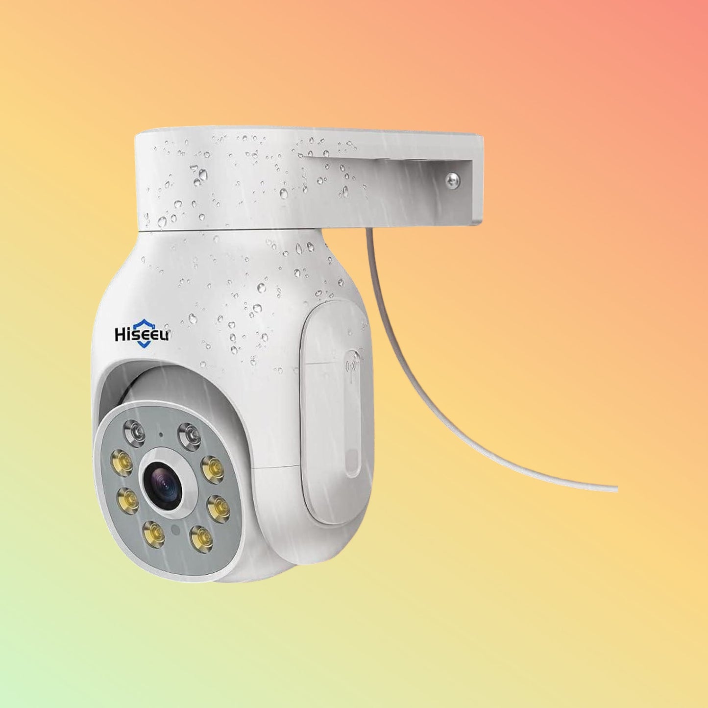Hiseeu 2K 3MP PTZ 𝟯𝟲𝟬° 𝙑𝙞𝙚𝙬 2.4G&5G WiFi Security Camera Outdoor - NEOTECH