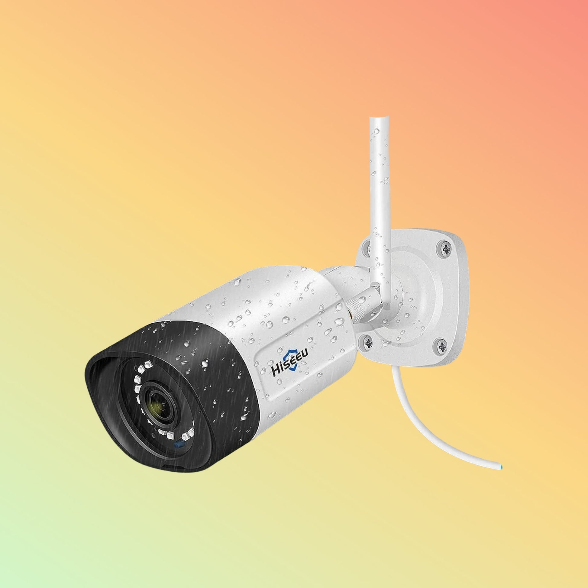 Hiseeu 2K Wireless Security System – 10CH NVR, HDD, 65ft Night Vision - NEOTECH