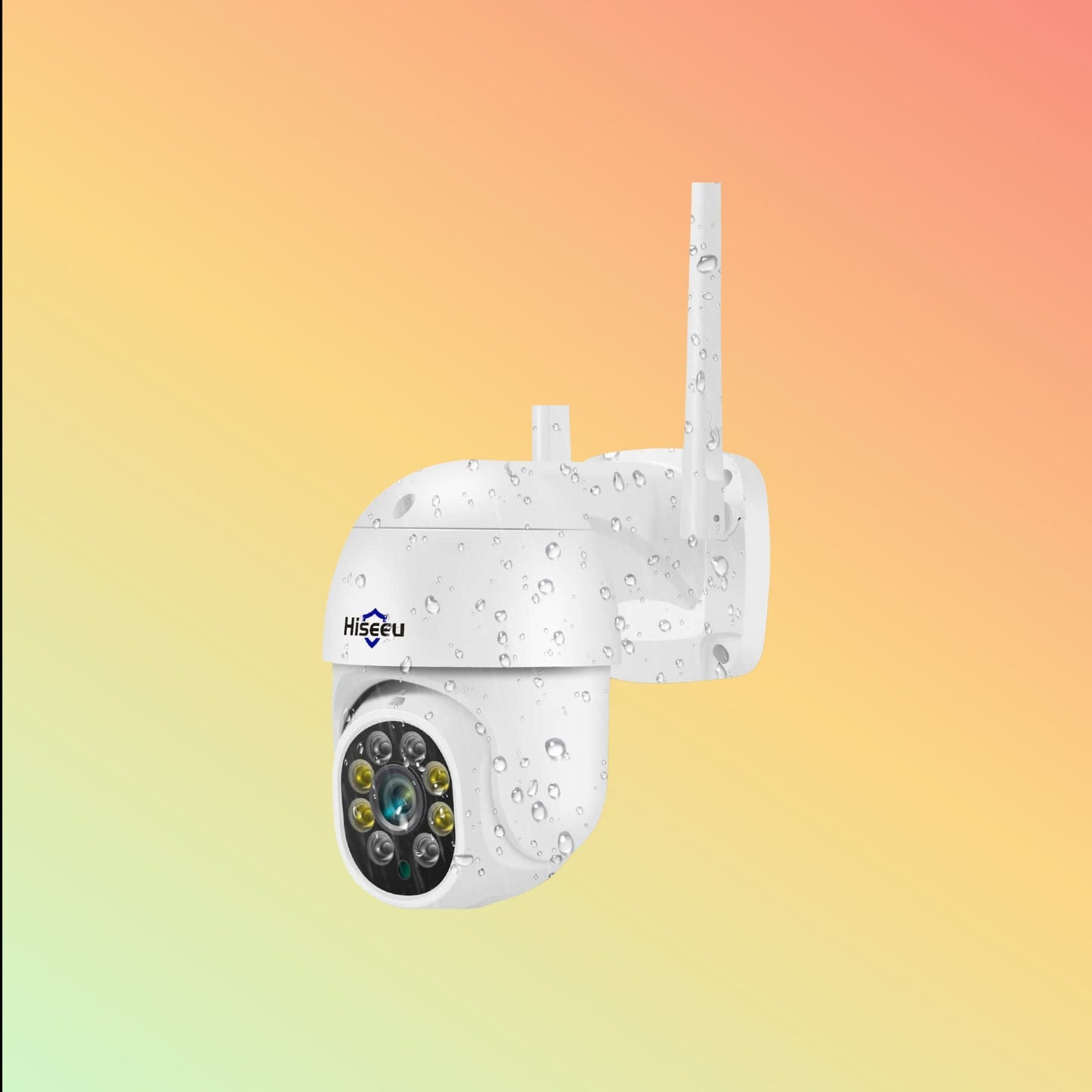 Hiseeu 5MP PTZ 𝟯𝟲𝟬° 𝙑𝙞𝙚𝙬 Security Camera Outdoor with IP66 Waterproof - NEOTECH