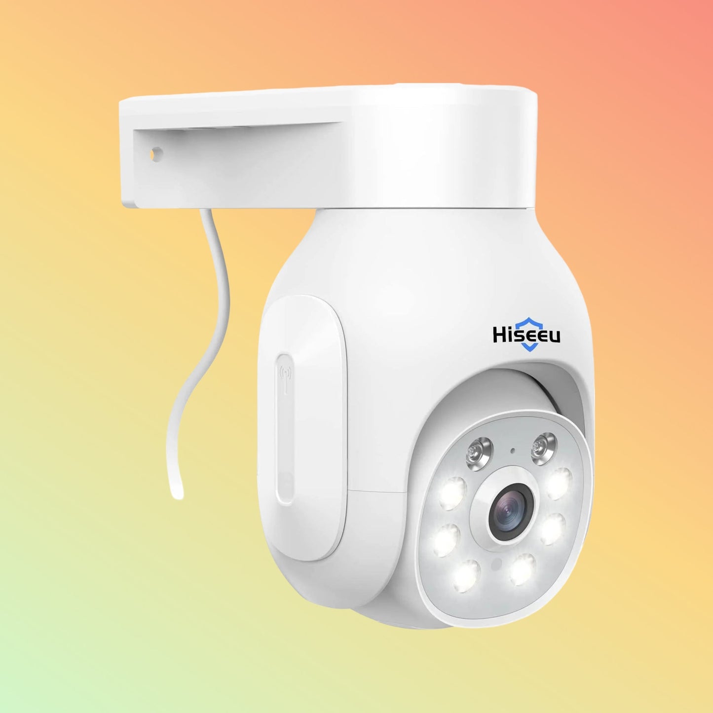 Hiseeu 5MP PTZ 𝟯𝟲𝟬° 𝙑𝙞𝙚𝙬 WiFi Security Camera Outdoor Work with Echo Show - NEOTECH