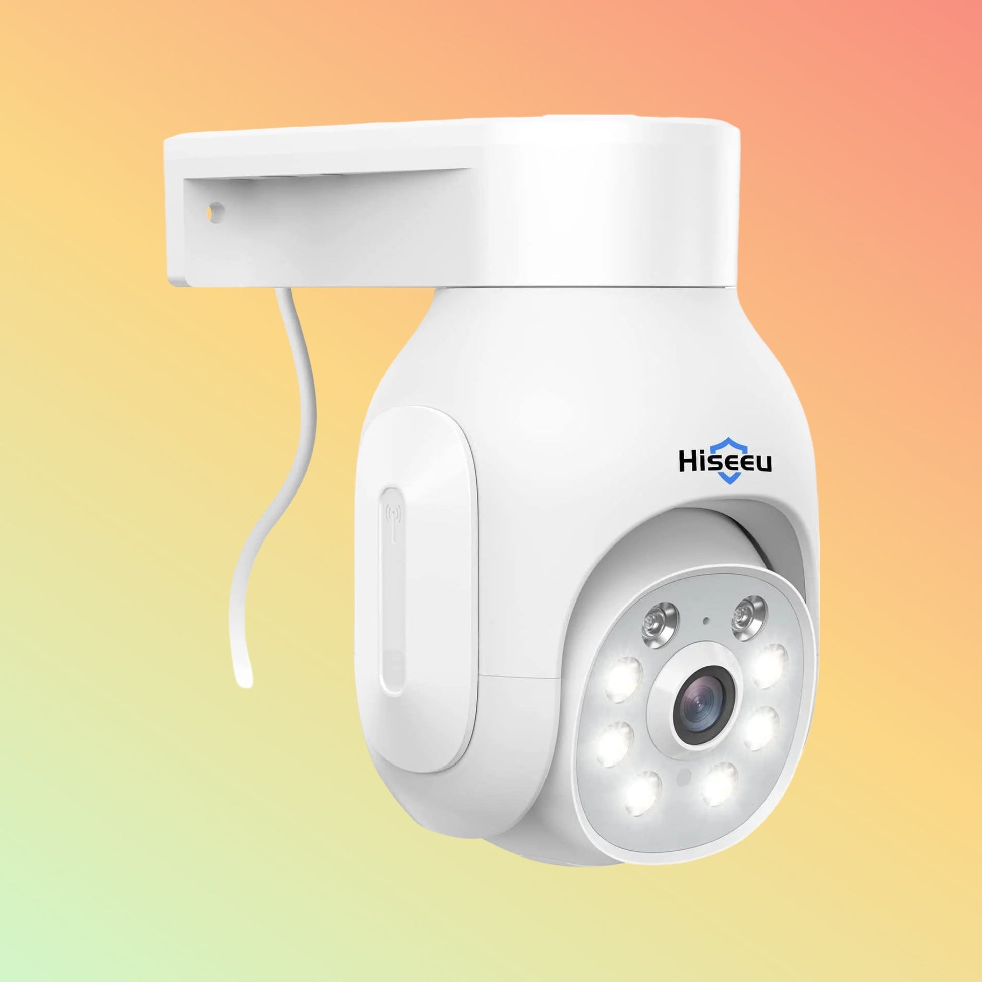 Hiseeu 5MP PTZ 𝟯𝟲𝟬° 𝙑𝙞𝙚𝙬 WiFi Security Camera Outdoor Work with Echo Show - NEOTECH